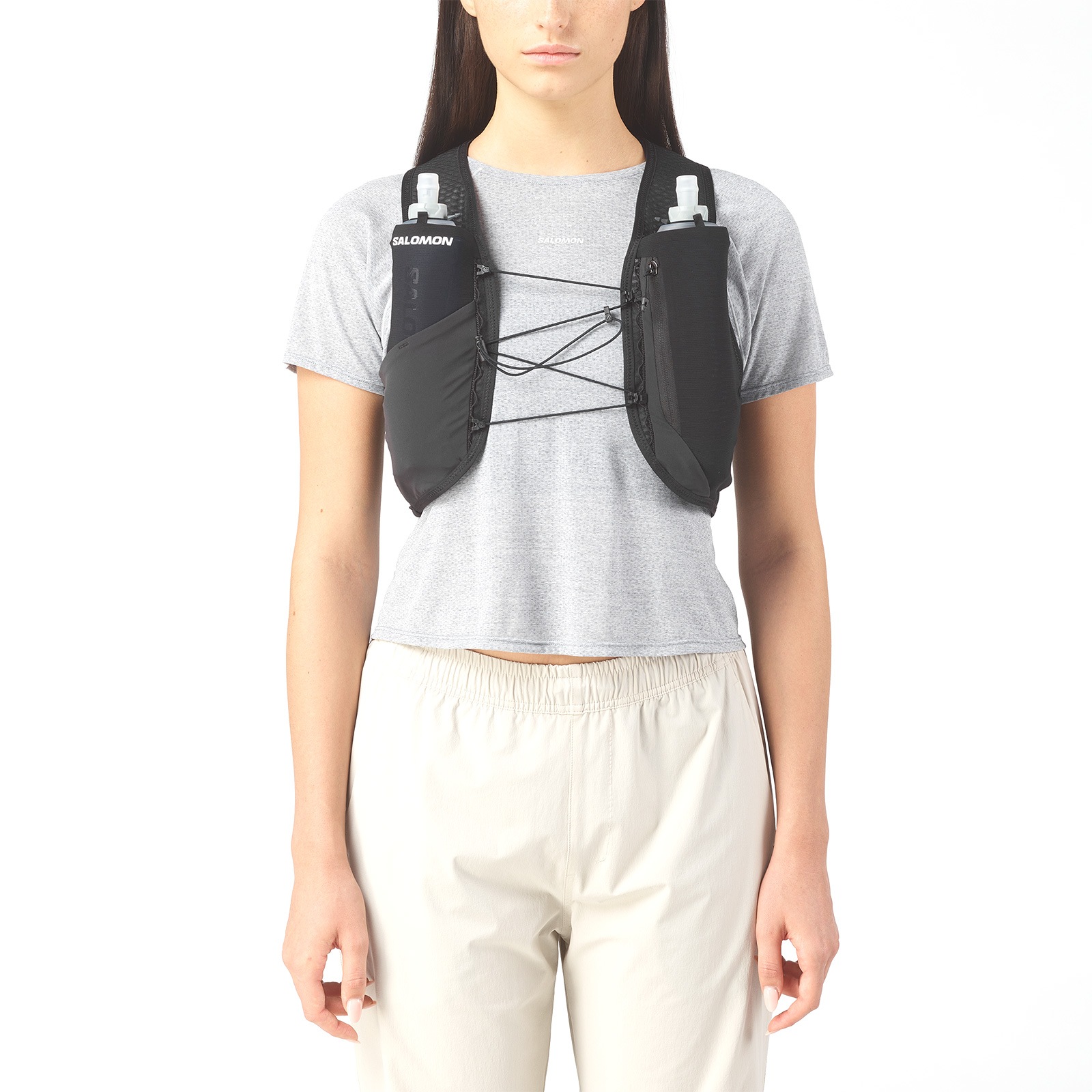 SALOMON GRVL SKIN 4 SET BLACK [サロモン]