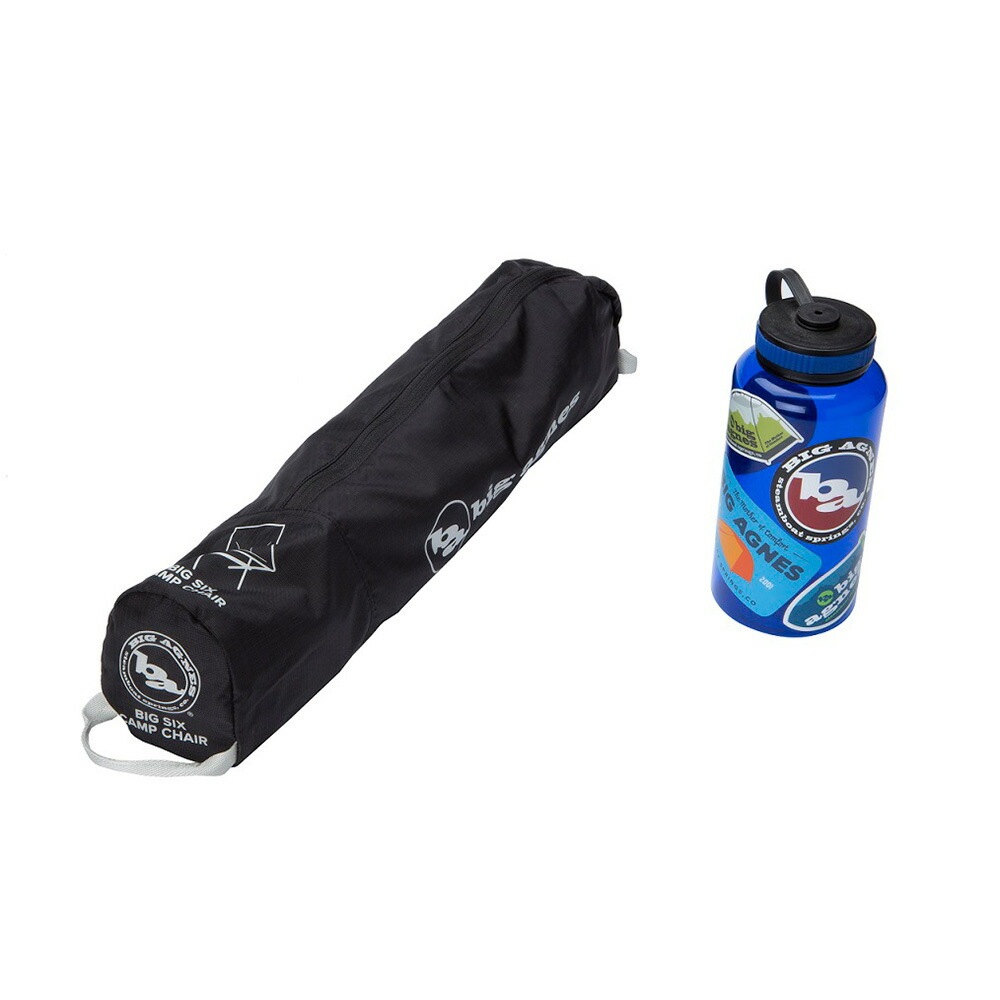 BIG AGNES ビッグシックスキャンプチェア ブラック [ビッグアグネス]