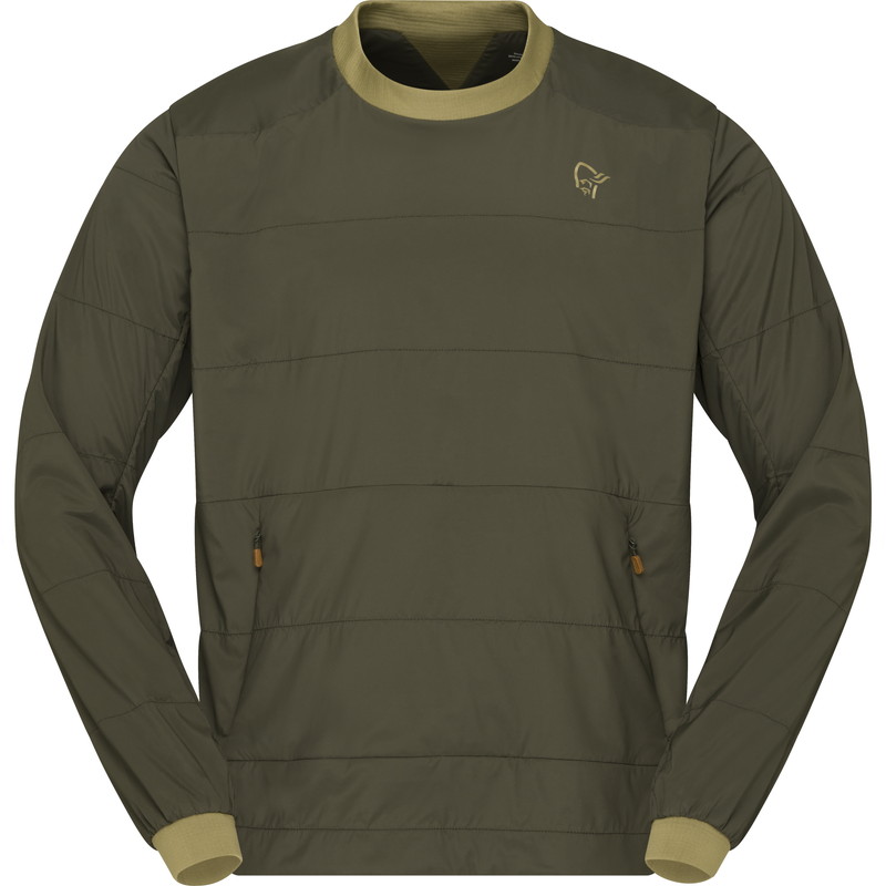 ノローナ タモックアルファ90 XL NORRONA tamok Alpha90 Crewneck M's Rosin [ノローナ]