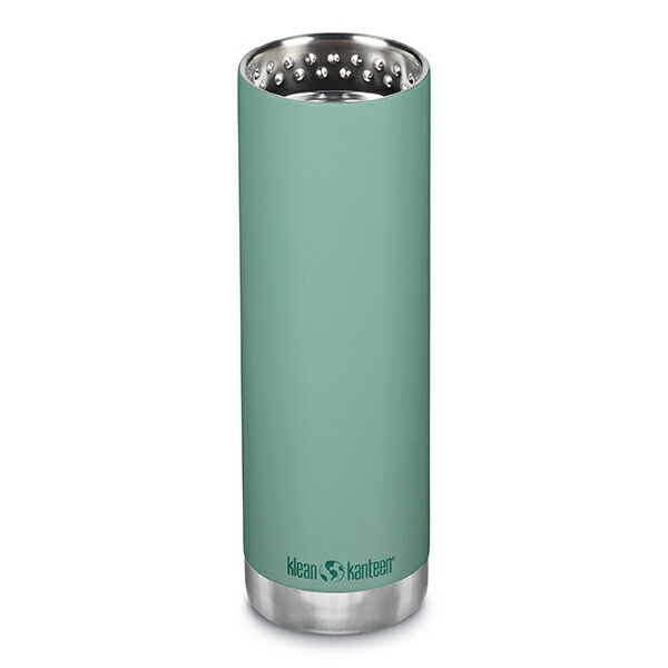 Klean Kanteen TKワイド 20oz w/Caf_ ベリル グリーン [クリーンカンティーン]