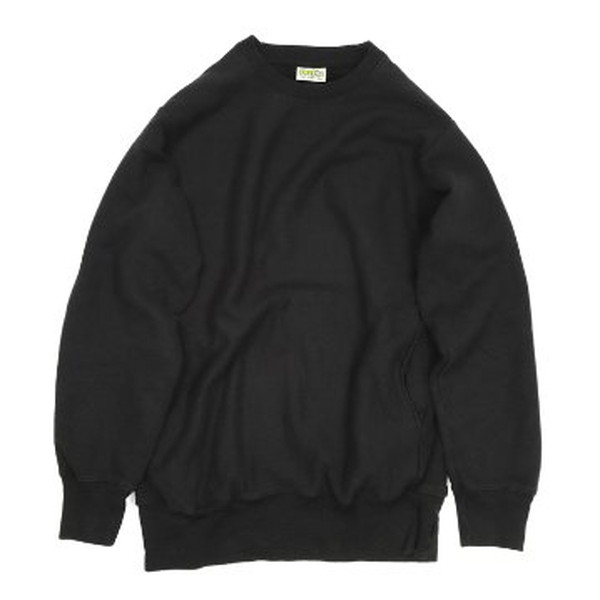 Phatee HEMP SWEAT CREW BLACK [ファッティー]