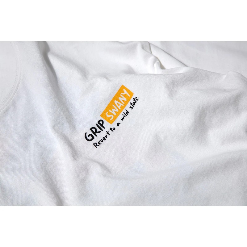 Grip Swany SUNSET PRINT TEE WHITE [グリップスワニー]