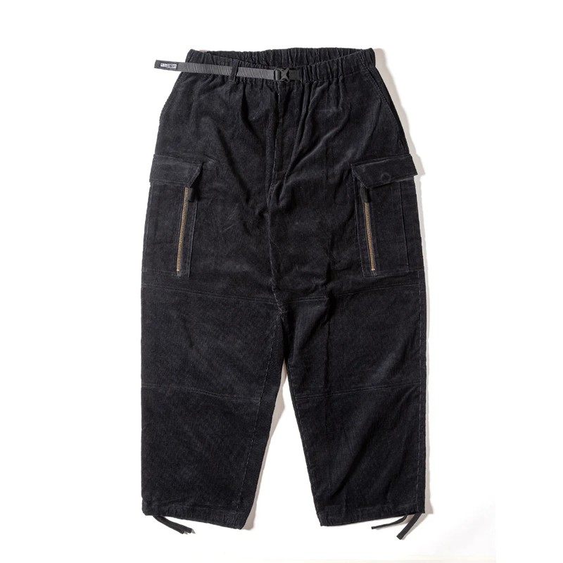 Grip Swany CORDUROY BUSH PANTS BLACK [グリップスワニー]