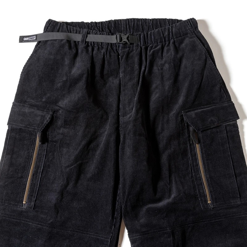 Grip Swany CORDUROY BUSH PANTS BLACK [グリップスワニー]