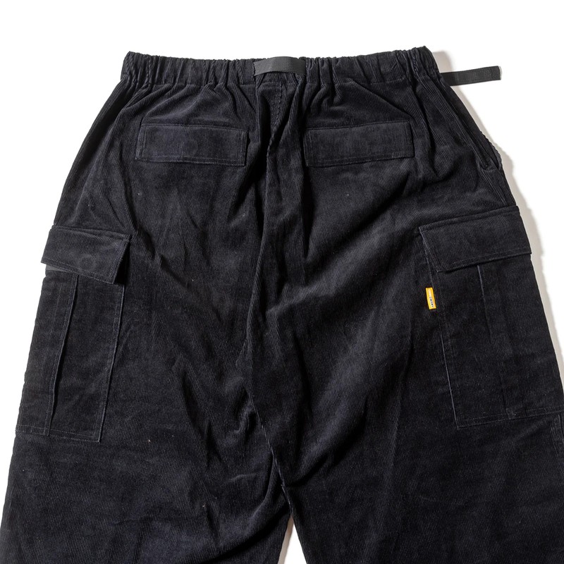 Grip Swany CORDUROY BUSH PANTS BLACK [グリップスワニー]