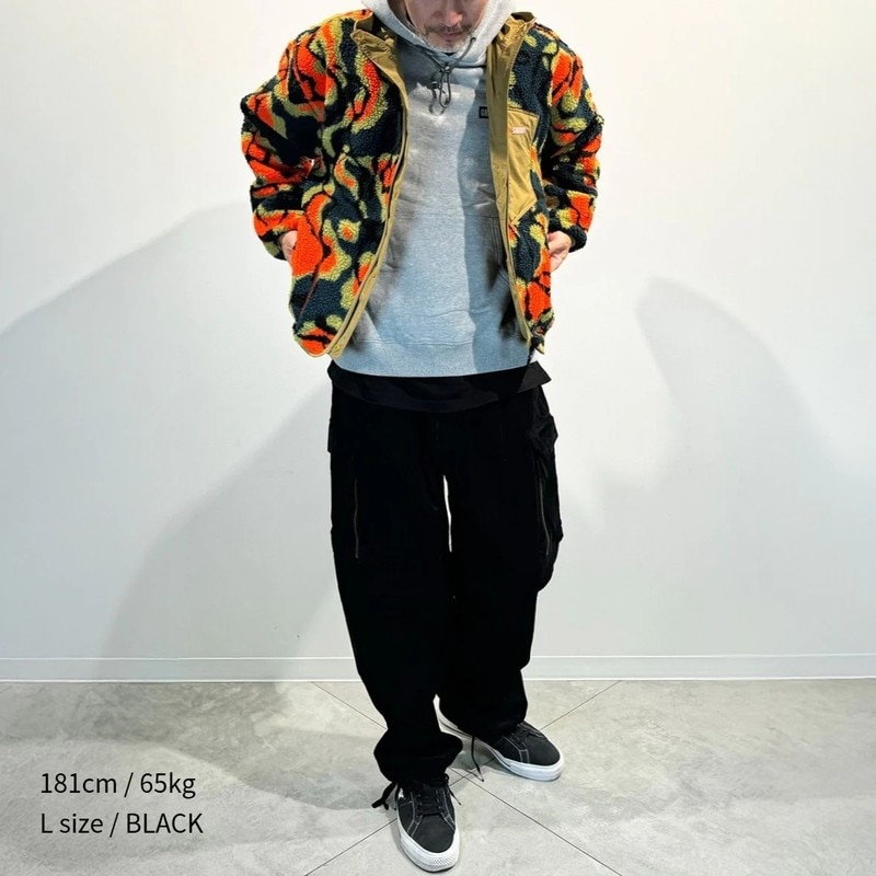 Grip Swany CORDUROY BUSH PANTS BLACK [グリップスワニー]