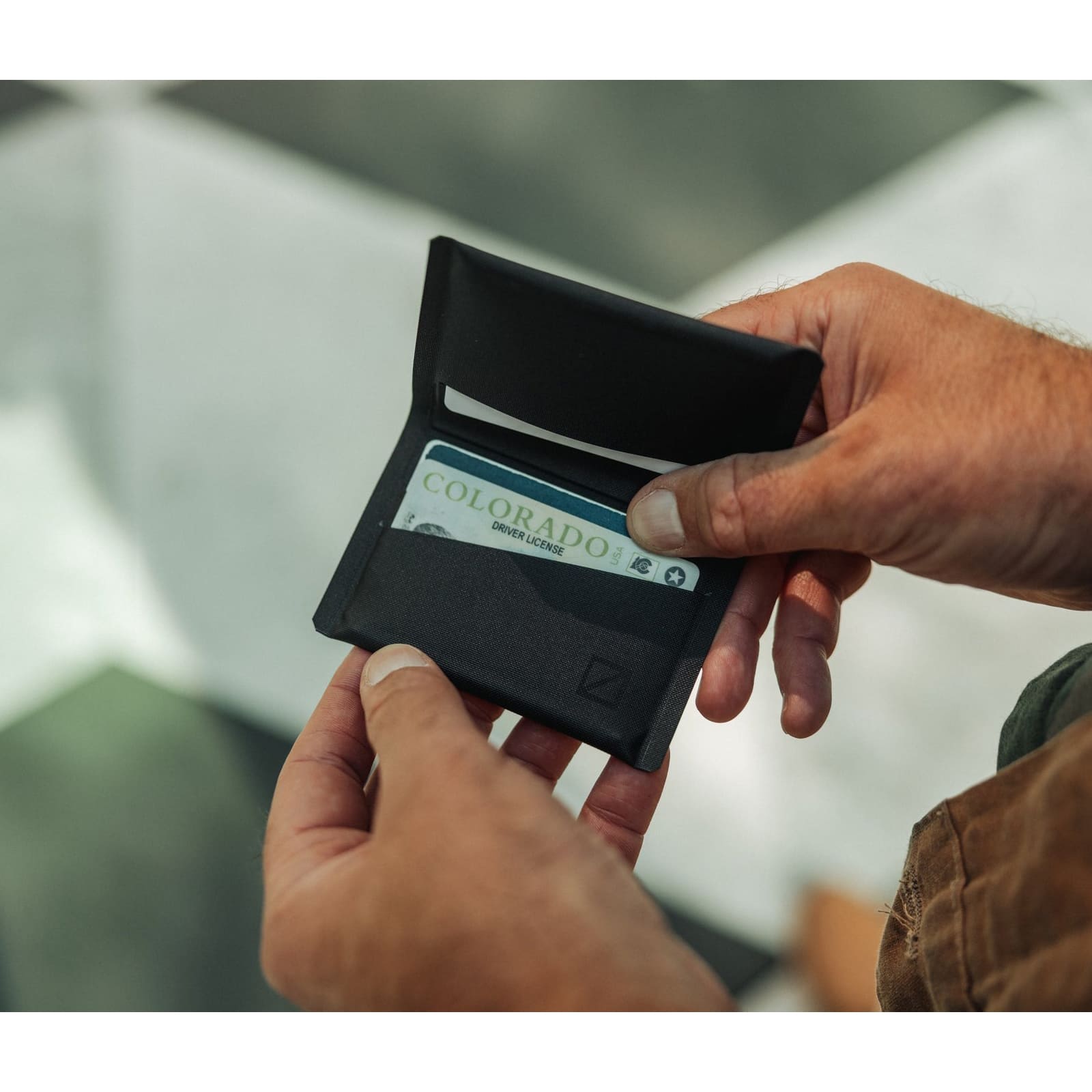 [当日出荷可] EVERGOODS ECW - ELEMENT CARD WALLET Solution Black [エバーグッズ]