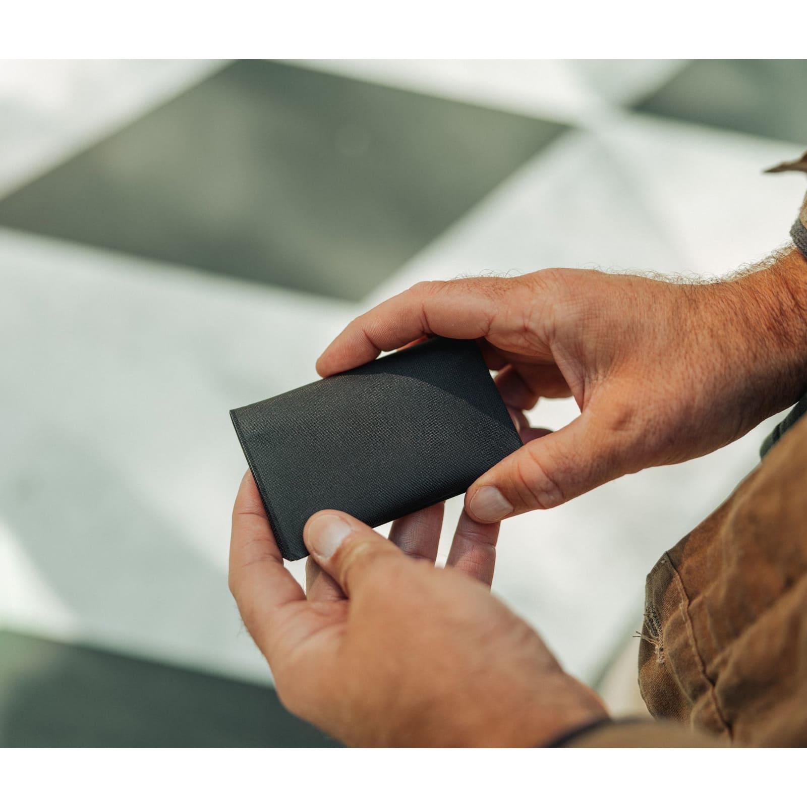 [当日出荷可] EVERGOODS ECW - ELEMENT CARD WALLET Solution Black [エバーグッズ]