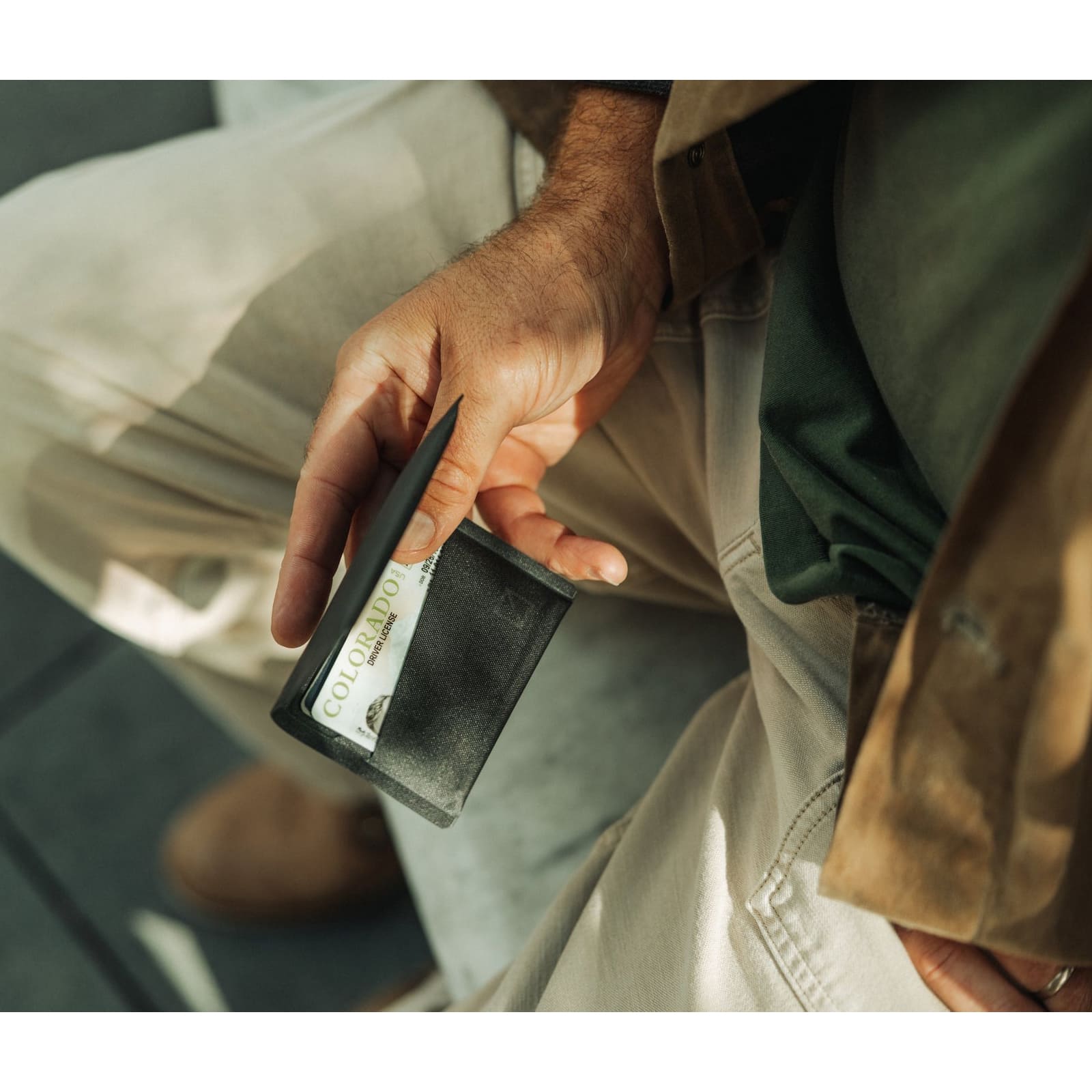 [当日出荷可] EVERGOODS ECW - ELEMENT CARD WALLET Solution Black [エバーグッズ]