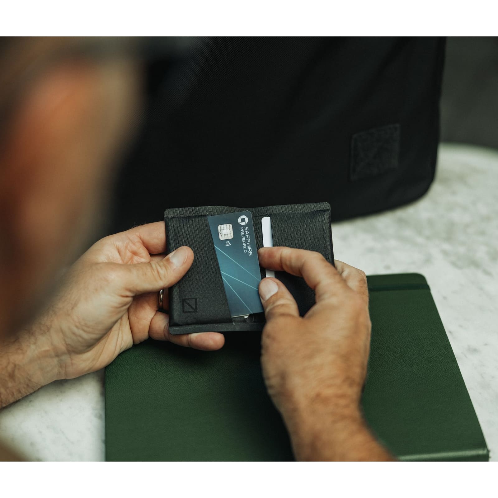 [当日出荷可] EVERGOODS ECW - ELEMENT CARD WALLET Solution Black [エバーグッズ]