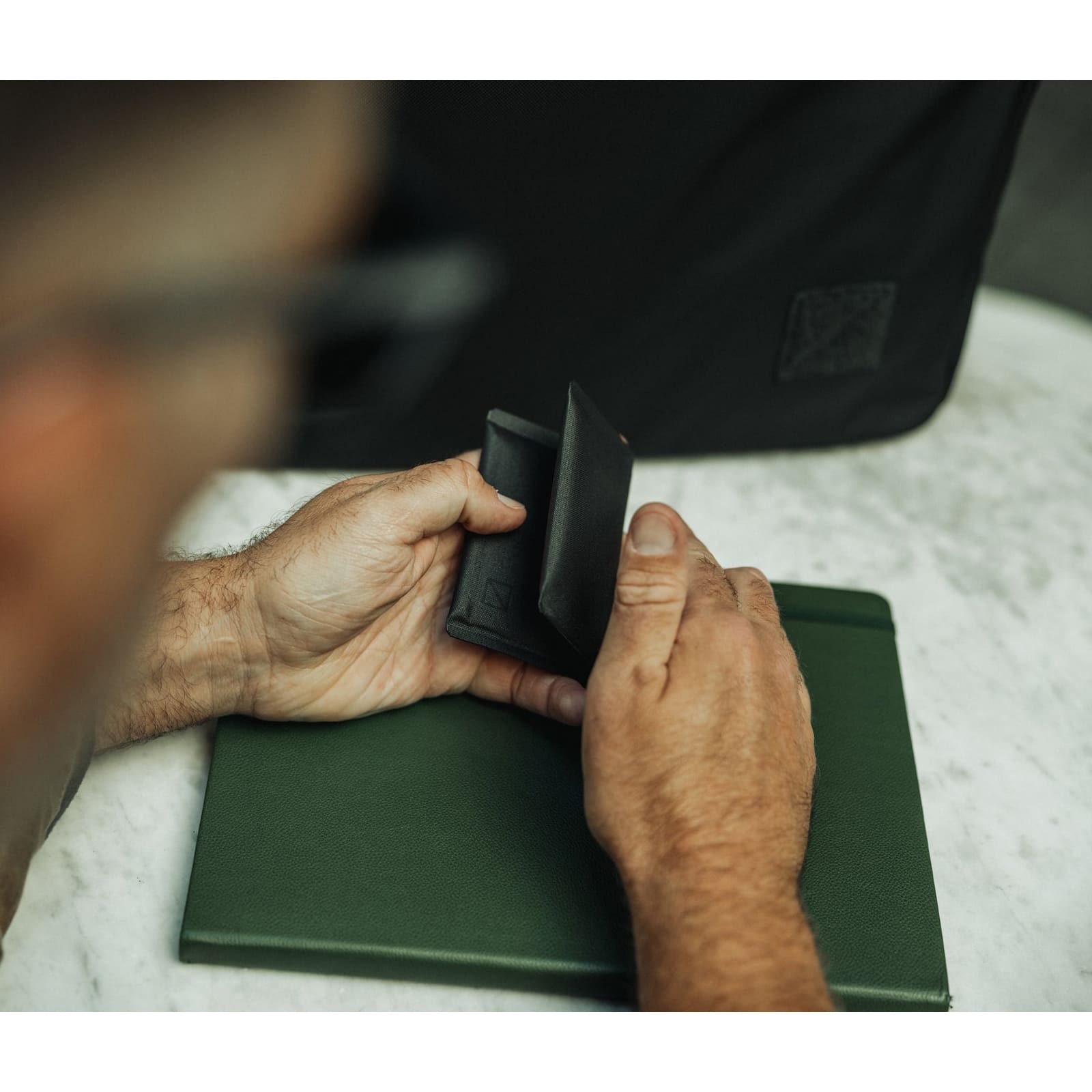 [当日出荷可] EVERGOODS ECW - ELEMENT CARD WALLET Solution Black [エバーグッズ]