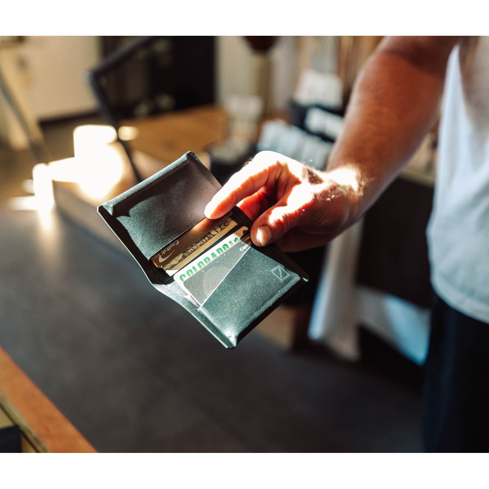 [当日出荷可] EVERGOODS ECW - ELEMENT CARD WALLET Solution Black [エバーグッズ]