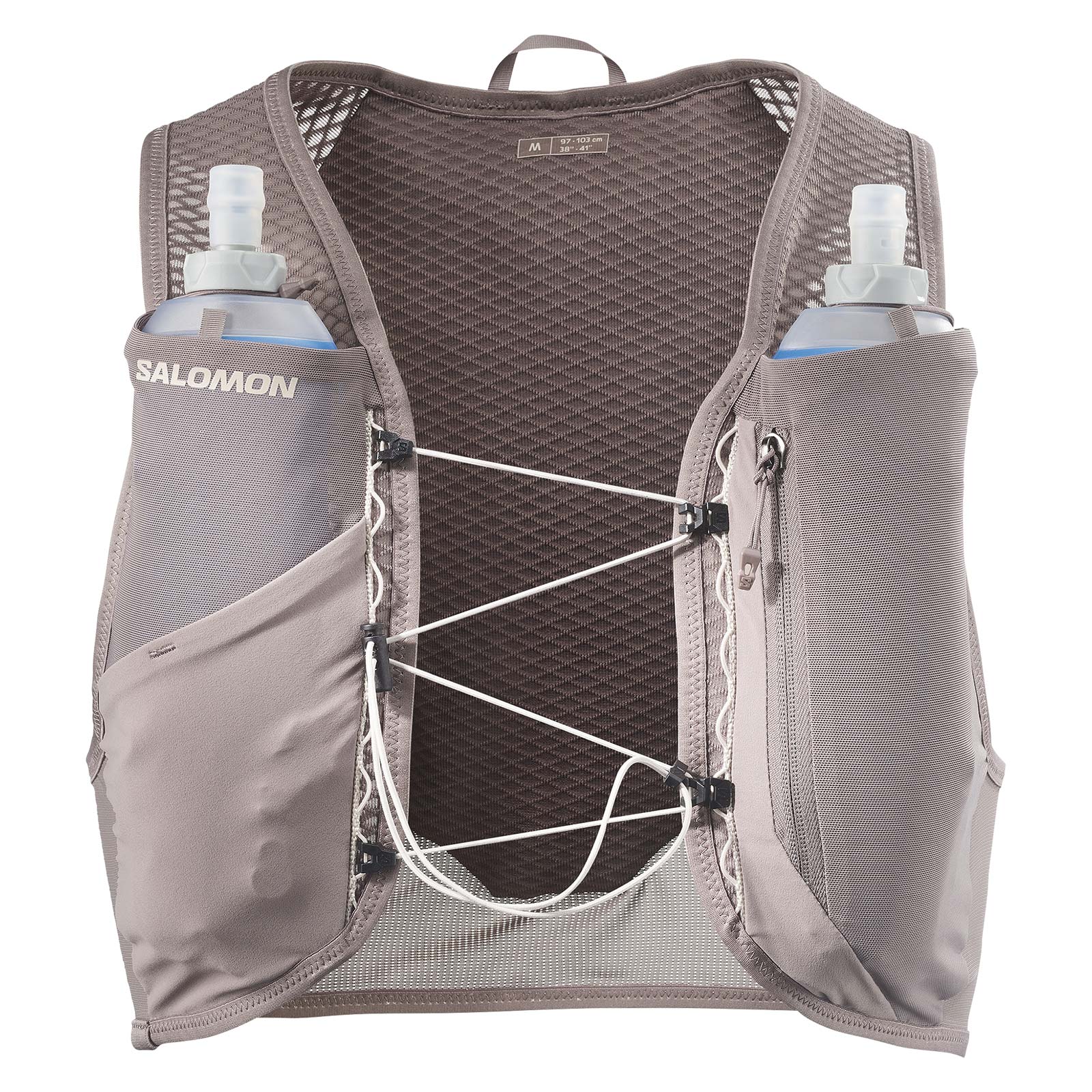 [当日出荷可] SALOMON GRVL SKIN 4 SET IRON/SILVER CLOUD [サロモン]