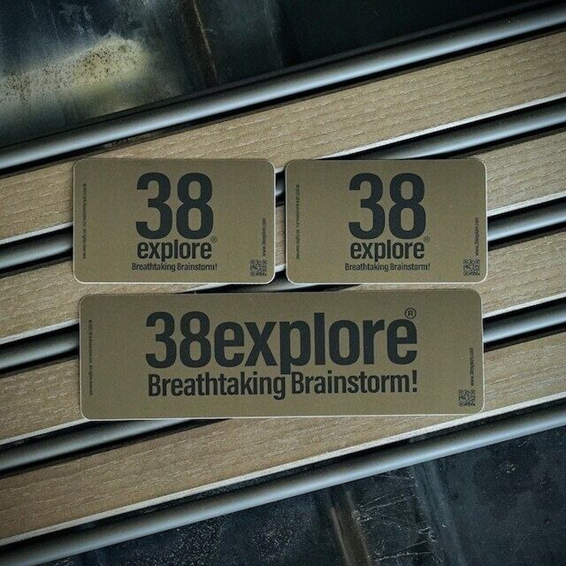 38explore 38Stickers Set OD [ミヤエクスプローラー]