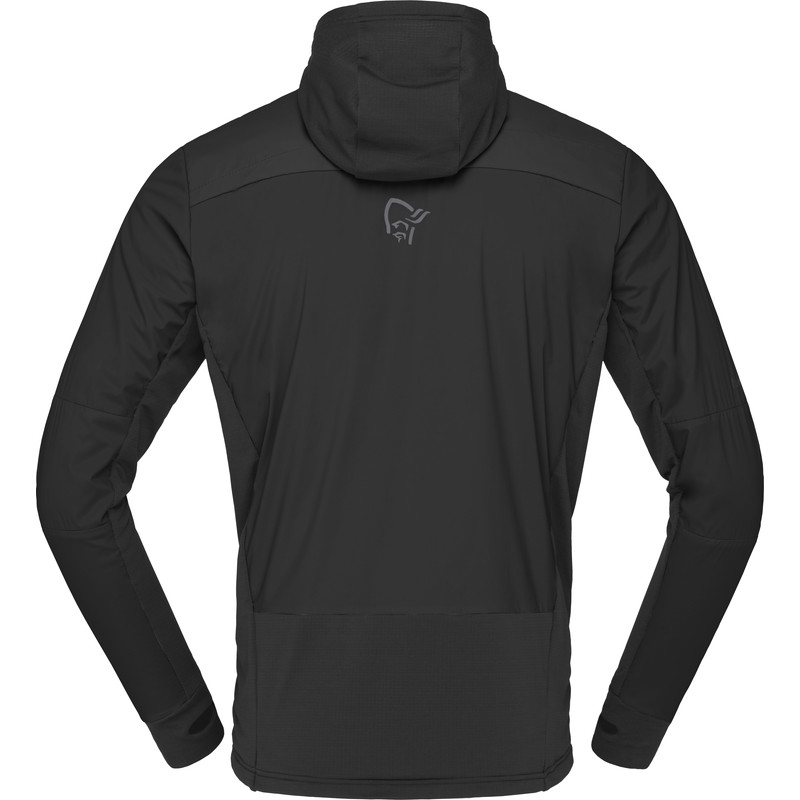 NORRONA falketind Alpha90 insulated Zip Hood M's Caviar