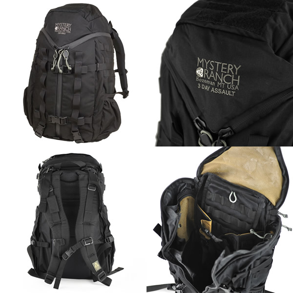 ミステリーランチ 3‪day assault bag 楽天市場】MYSTERY RANCH ミステリーランチ 3DAY ASSAULT BVS