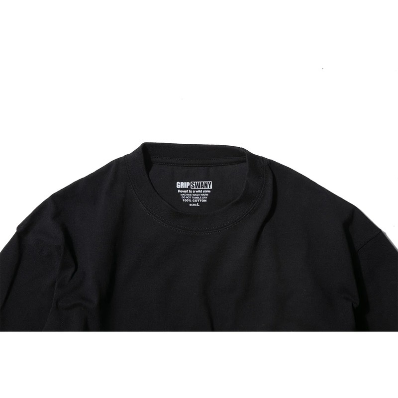 Grip Swany SUNSET PRINT TEE BLACK [グリップスワニー]