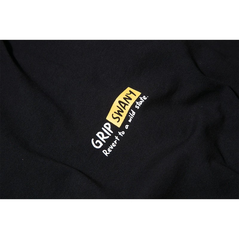 Grip Swany SUNSET PRINT TEE BLACK [グリップスワニー]