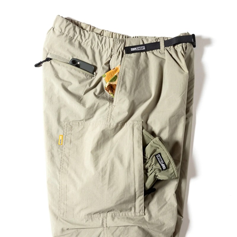 Grip Swany BRUSHED MESH LINING FIELD PANTS LIGHT KHAKI [グリップスワニー]