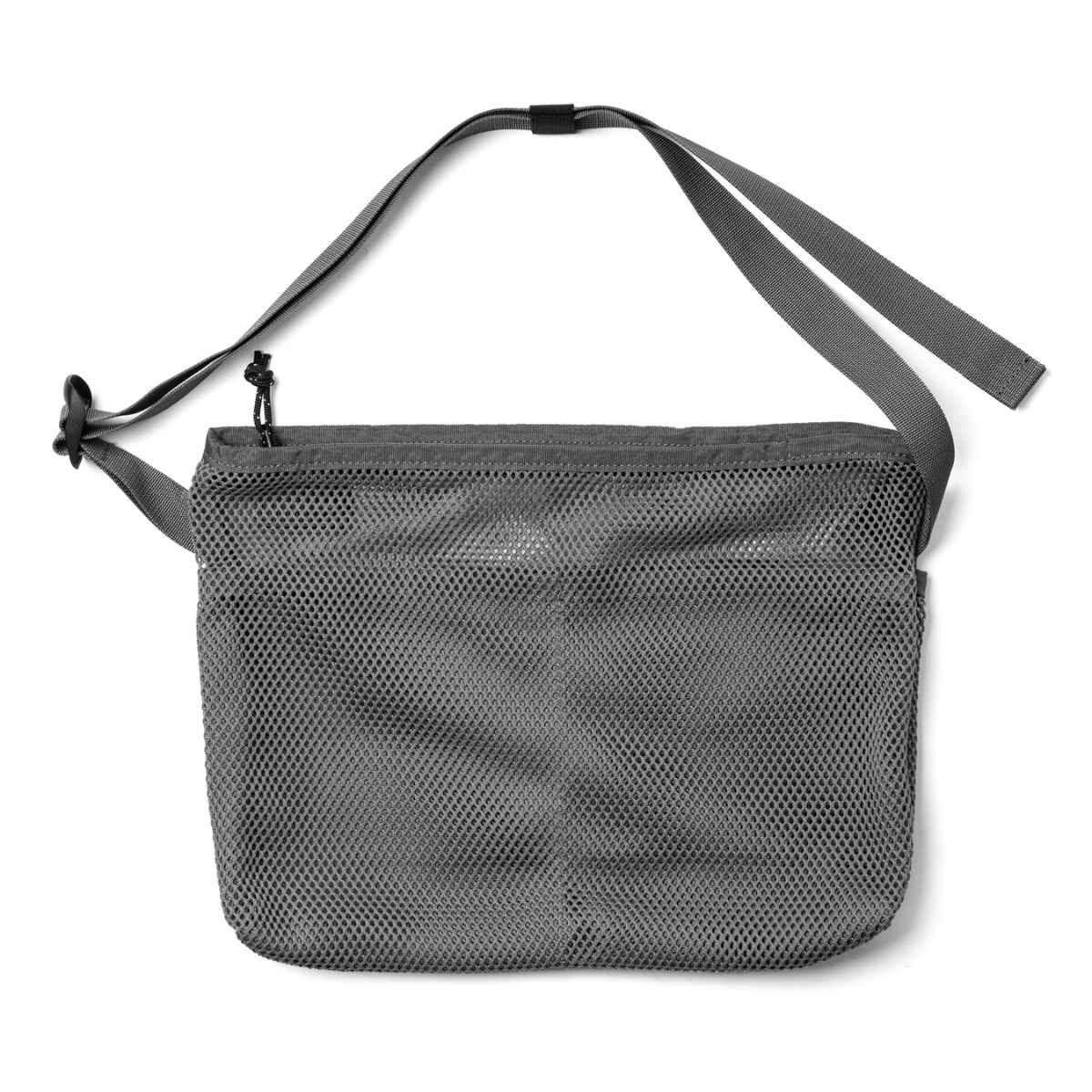 [当日出荷可] BLUE LUG stroll sacoche mesh gray/reflector [ブルーラグ]