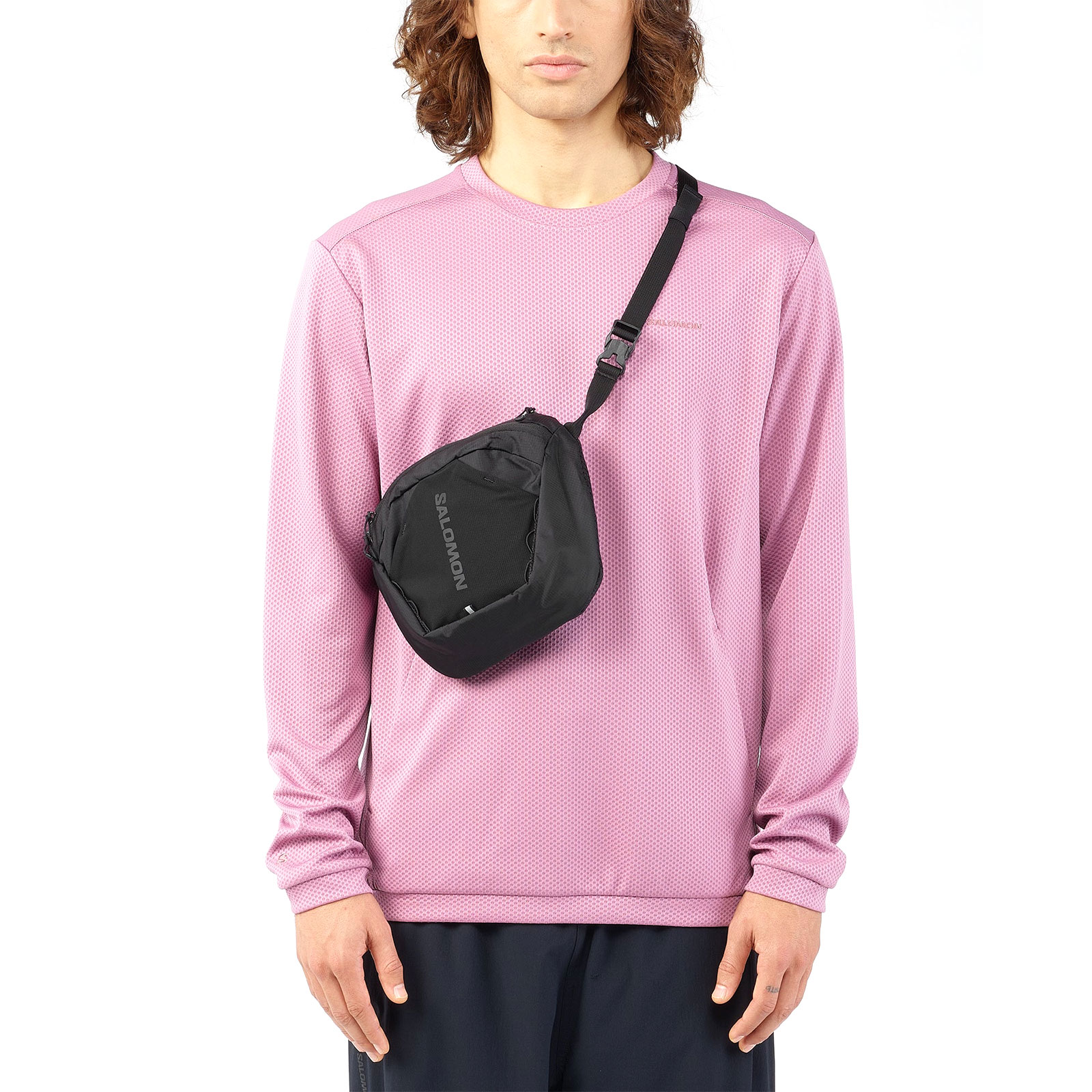 [最短当日出荷] SALOMON ACS WAIST PACK LARGE BLACK [サロモン]