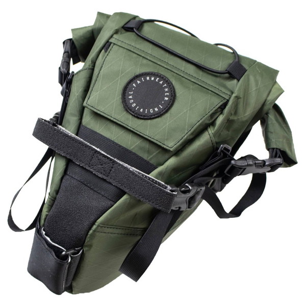 [最短当日出荷] FAIRWEATHER seat bag x-pac/olive [フェアウェザー]