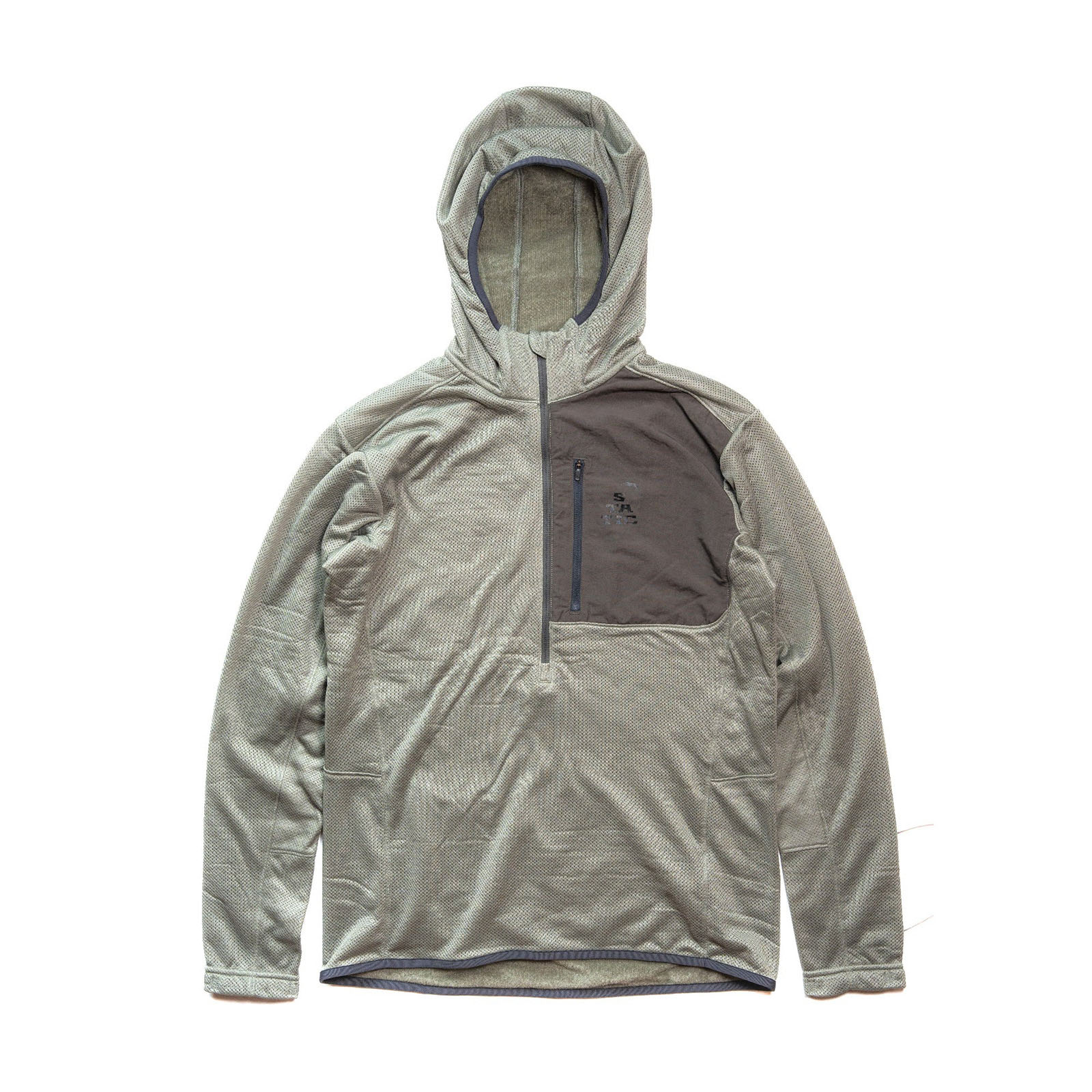 STATIC Adrift Half Zip Hoody Mineral [スタティック]