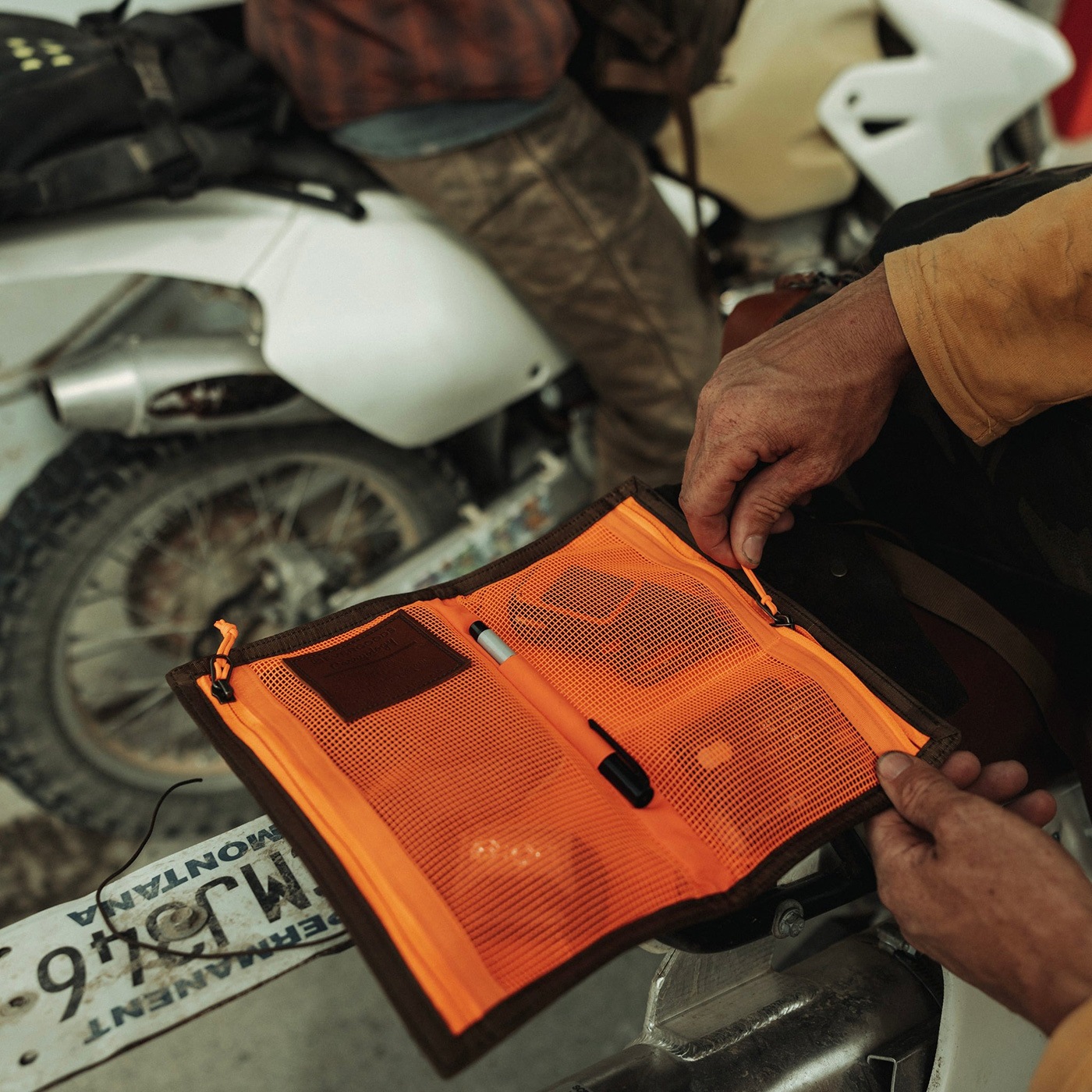 EVERGOODS CAP1 - Civic Access Pouch 1L GRIFFIN2 Waxed Camo [エバー