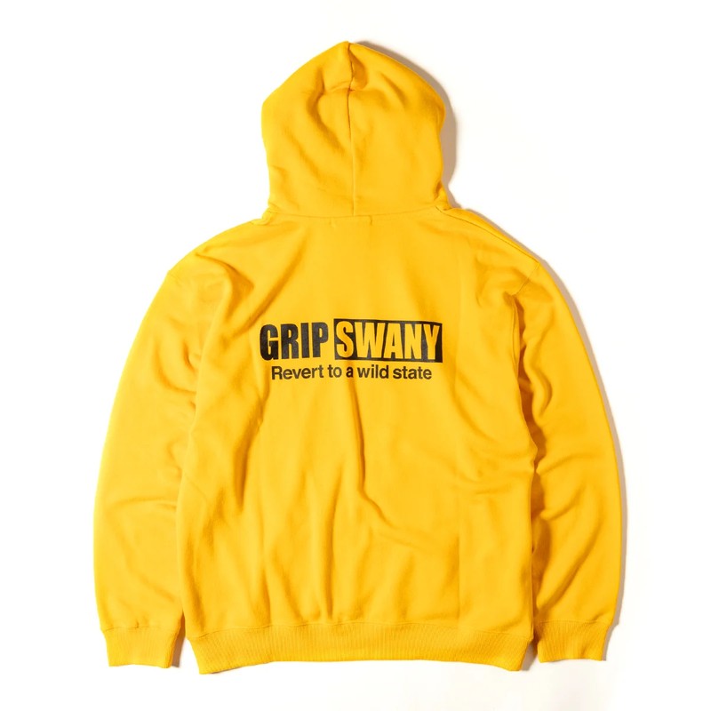 Grip Swany GS SWEAT HOODIE YELLOW [グリップスワニー]