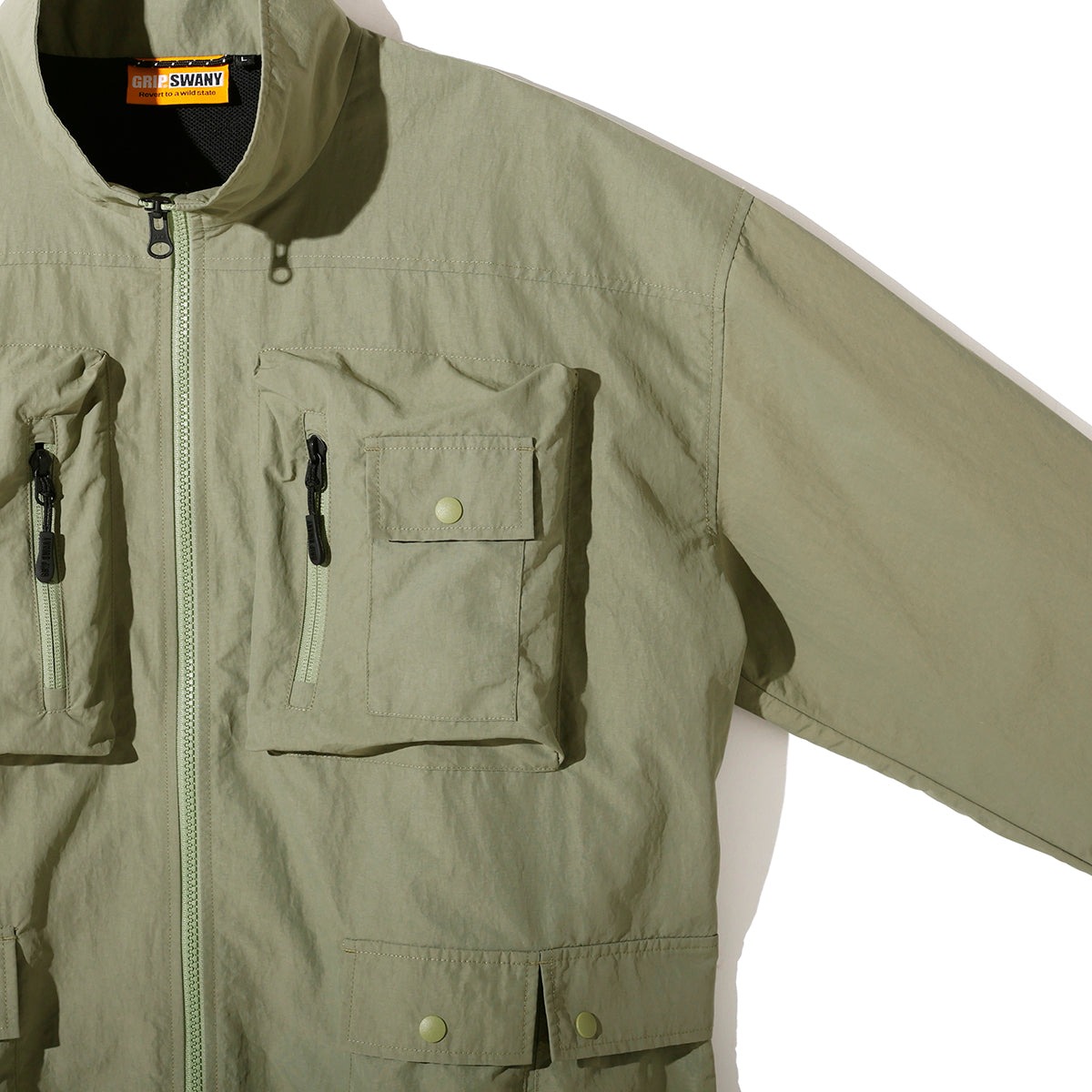 Grip Swany GSUJ-141 GS UTILITY BLOUSON LEAF GREEN [グリップスワニー]