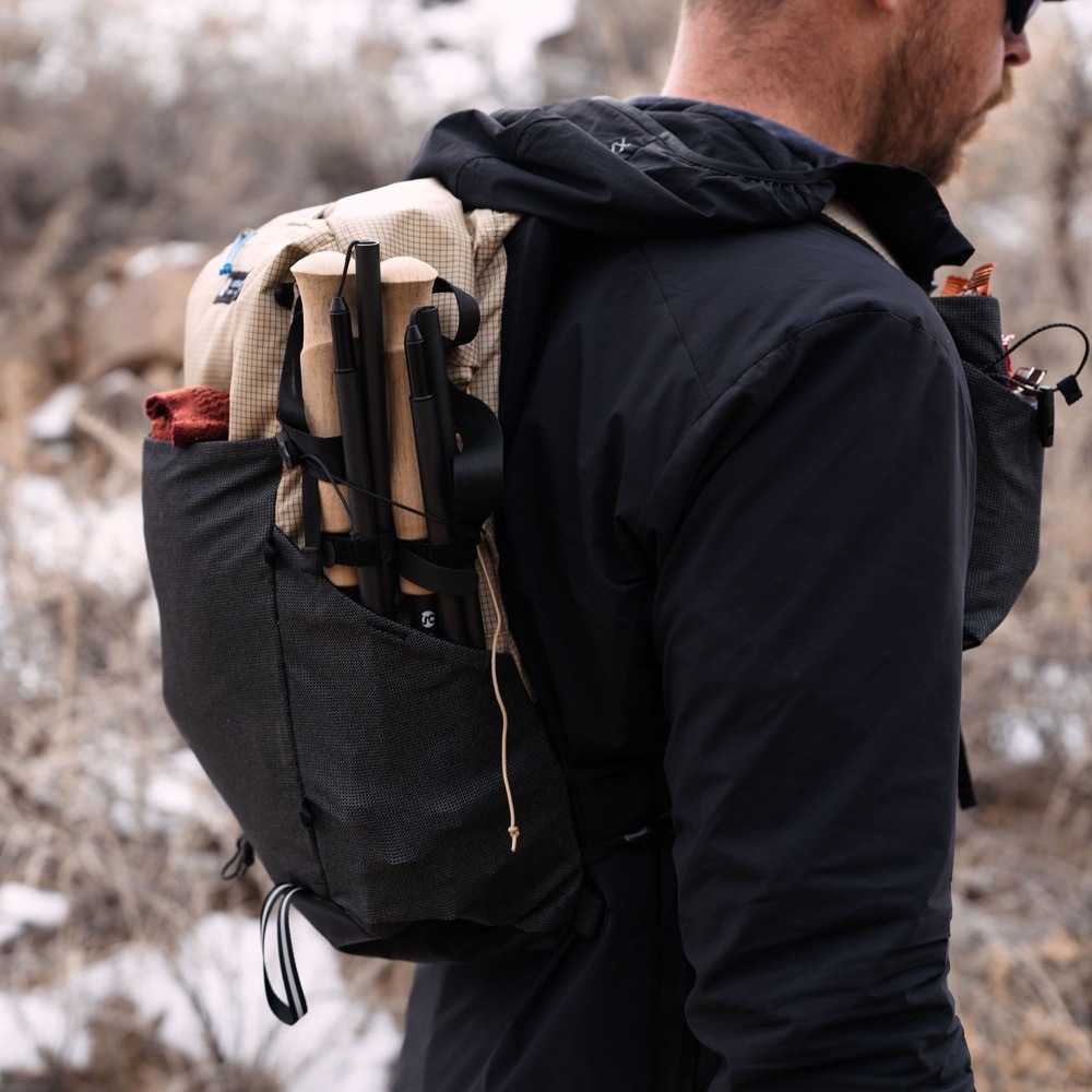 [最短当日出荷] Gossamer Gear FOLDING TREKKING POLE（single） Black [ゴッサマーギア]
