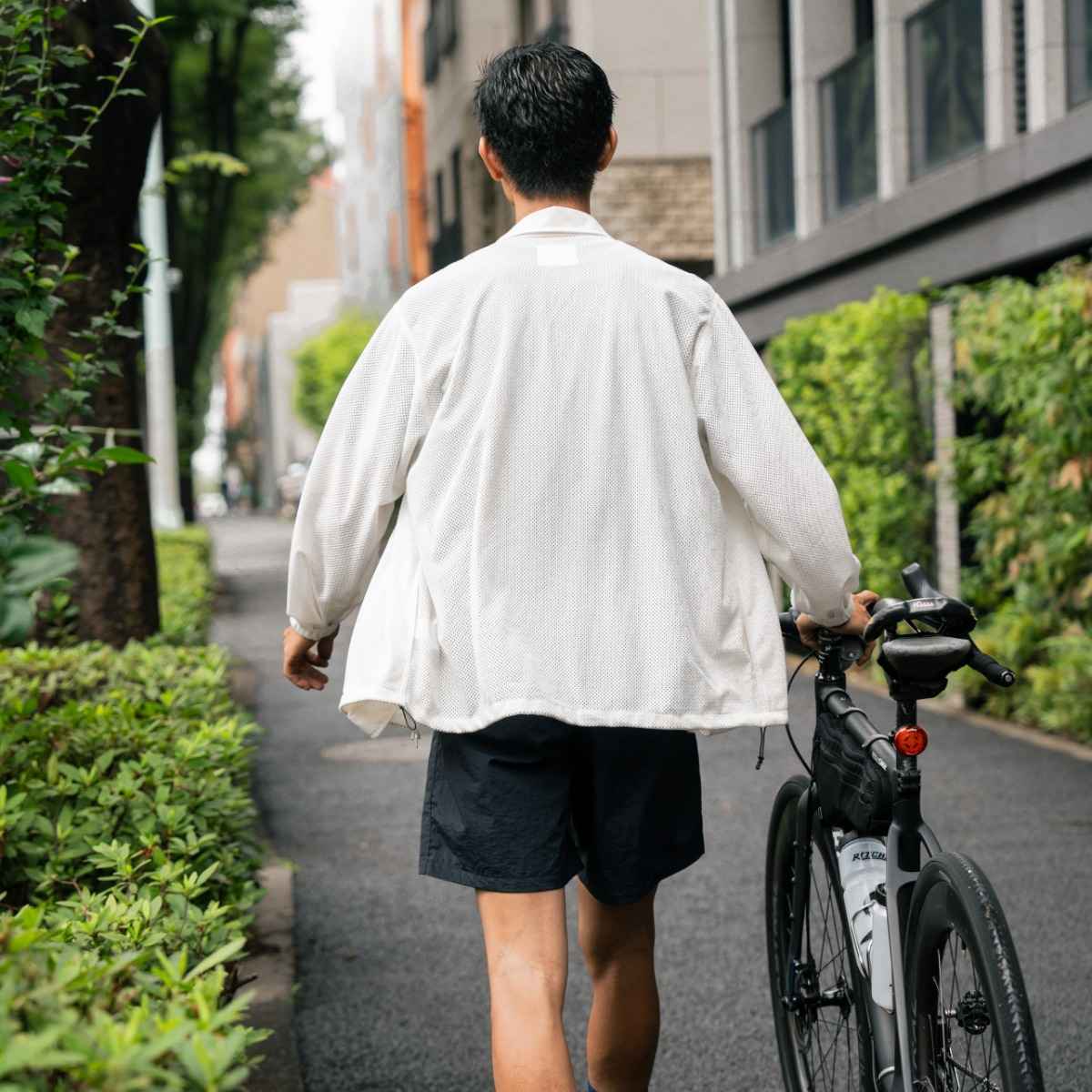 DROPOUTS breeze jacket ivory [ドロップアウツ]