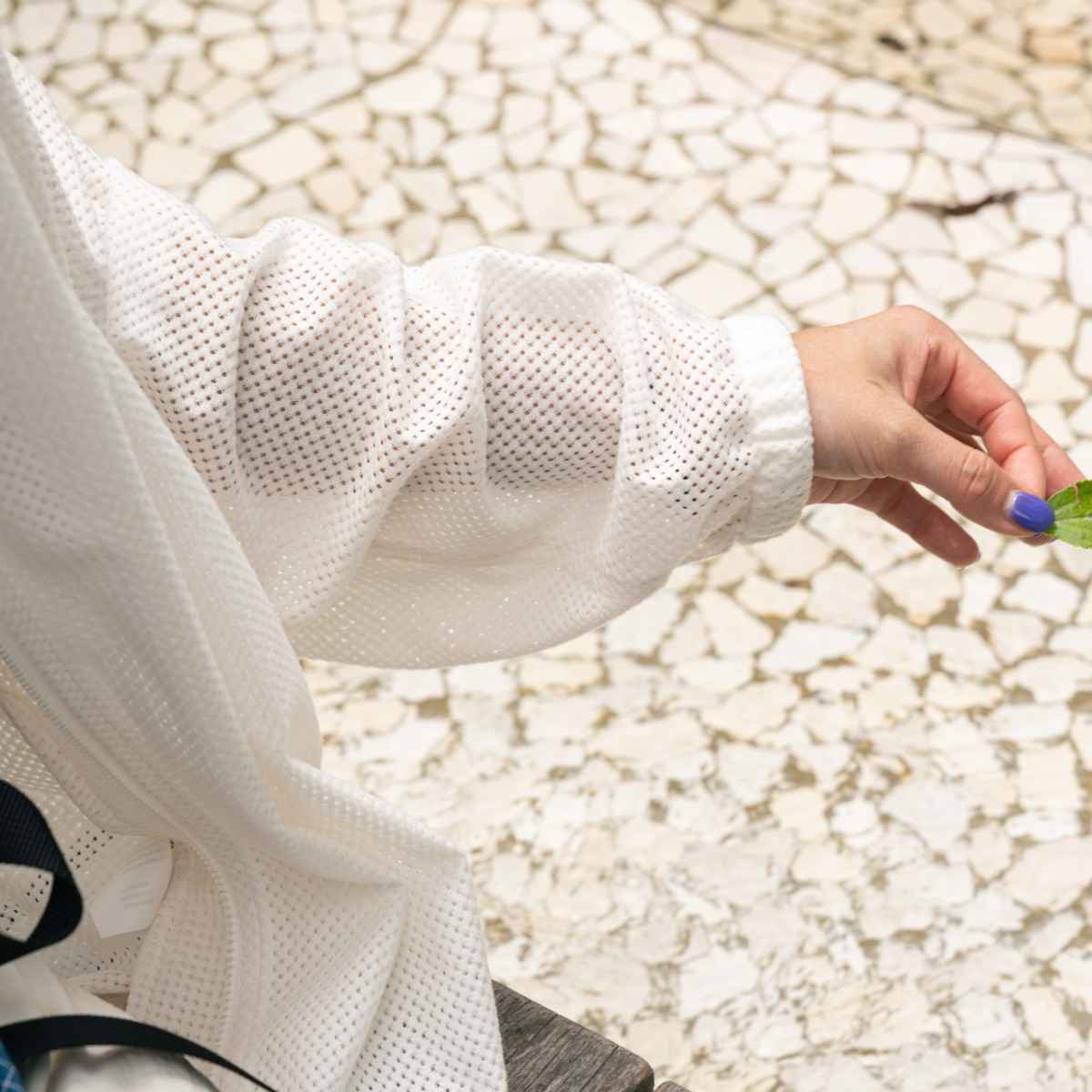 DROPOUTS breeze jacket ivory [ドロップアウツ]