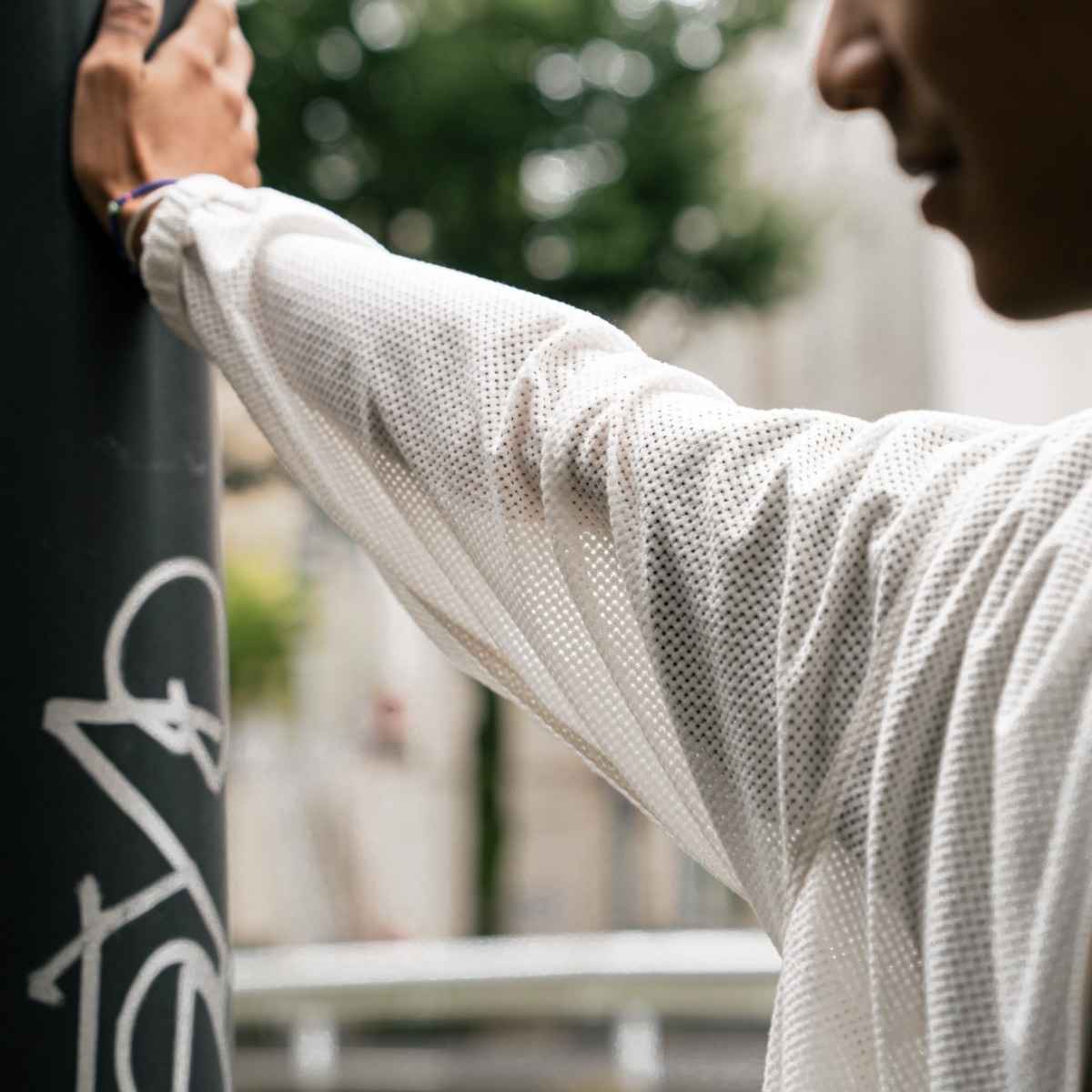 DROPOUTS breeze jacket ivory [ドロップアウツ]