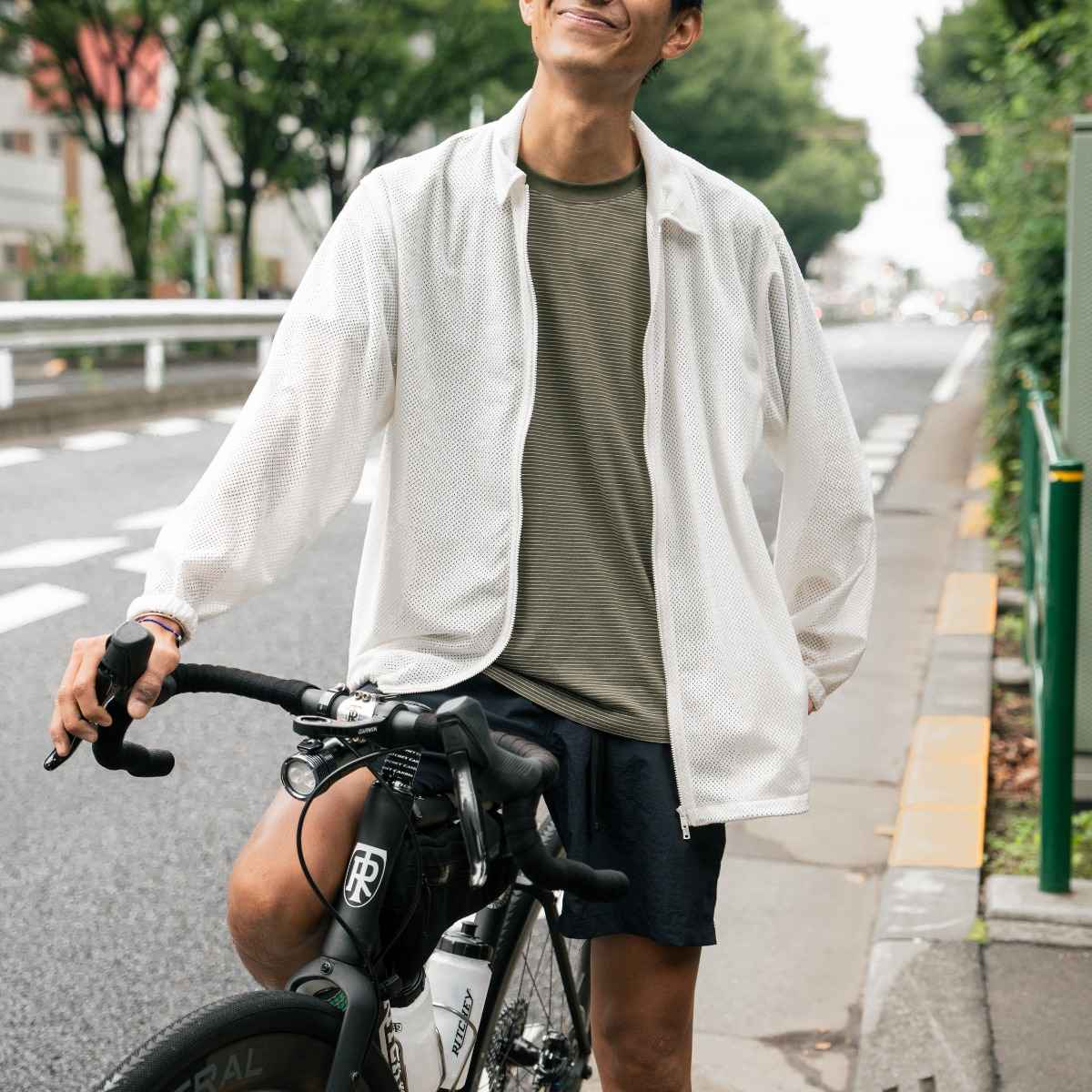 DROPOUTS breeze jacket ivory [ドロップアウツ]