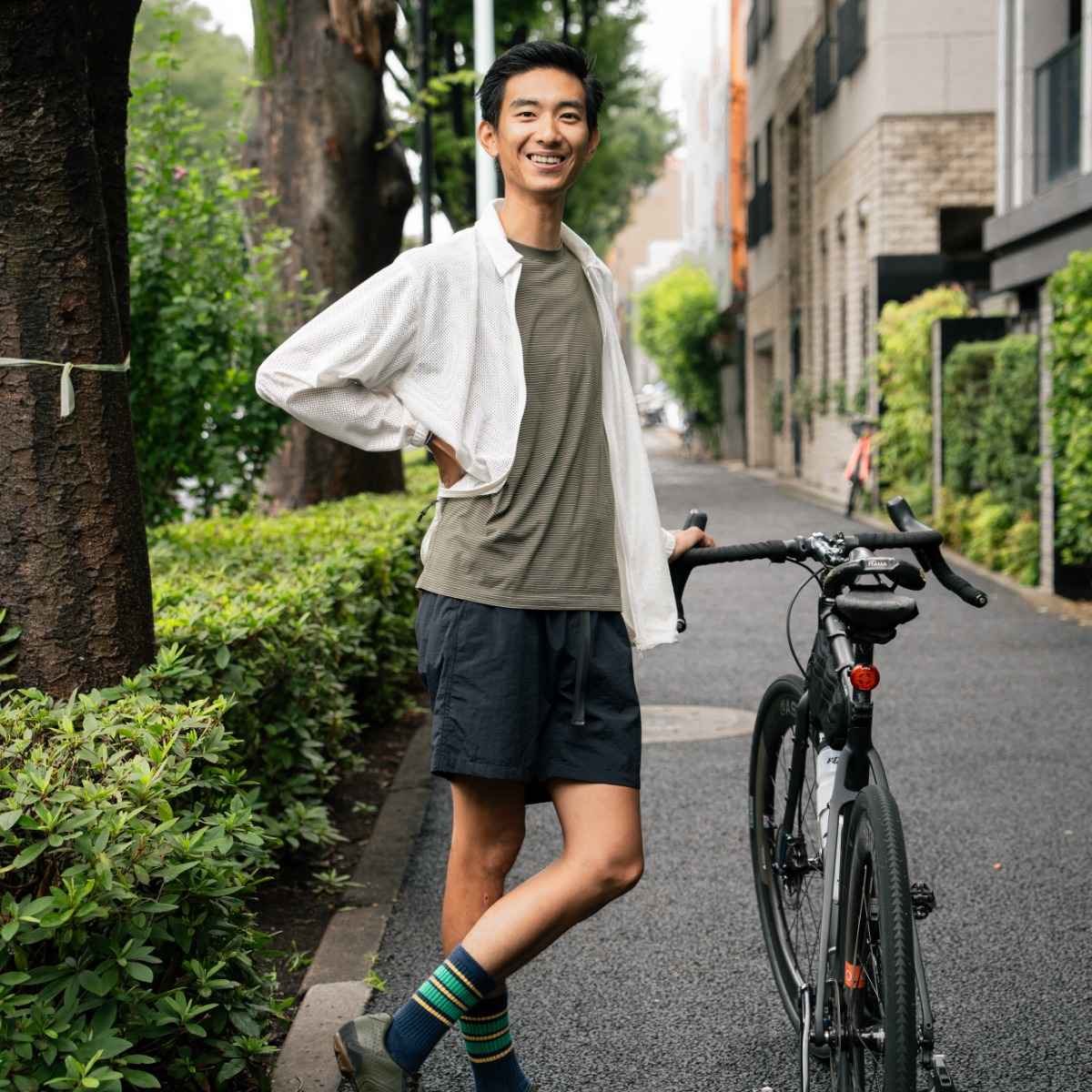 DROPOUTS breeze jacket ivory [ドロップアウツ]