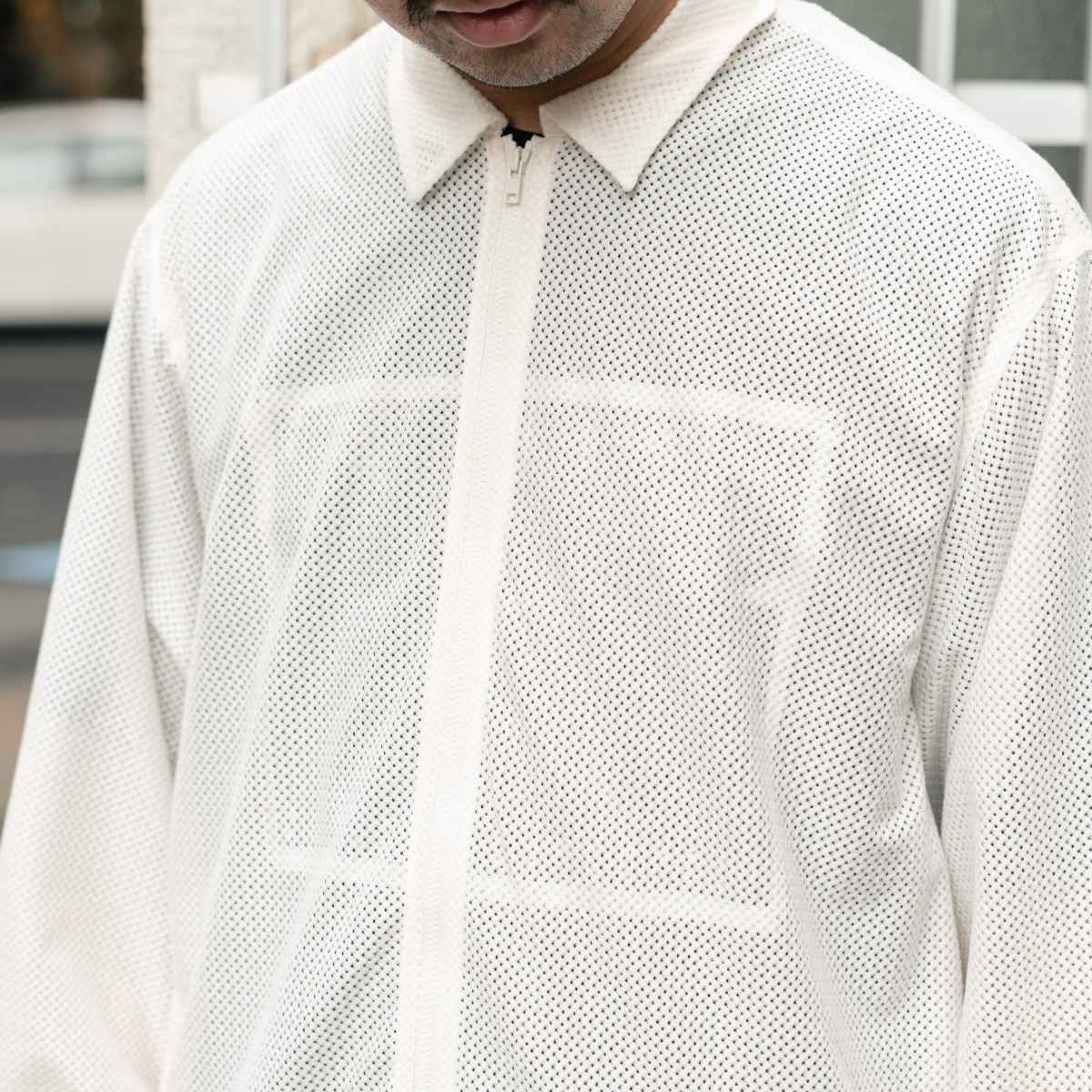 DROPOUTS breeze jacket ivory [ドロップアウツ]