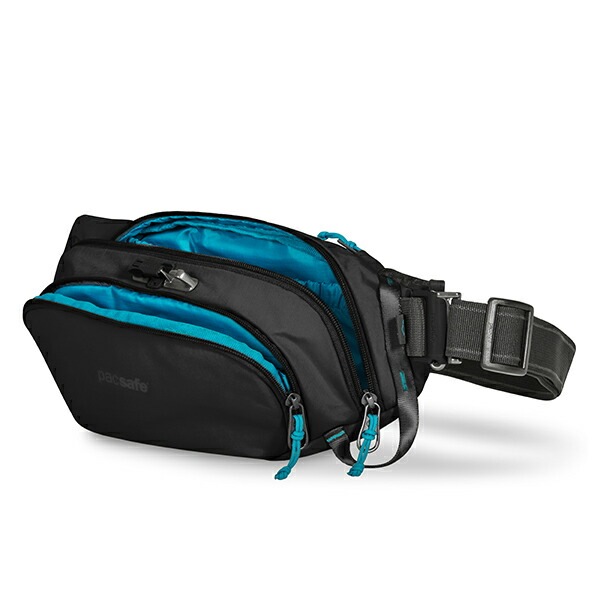 PacSafe ECO ウエストパック ECONYL BLACK [パックセーフ]