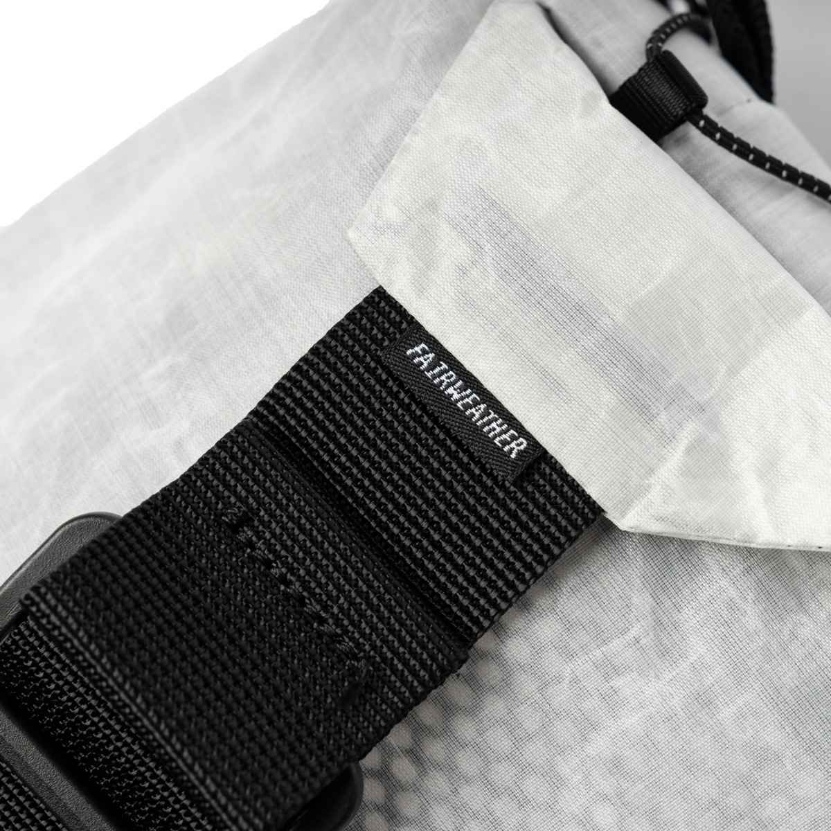 [最短当日出荷] FAIRWEATHER hip pack dcf hybrid/white [フェアウェザー]
