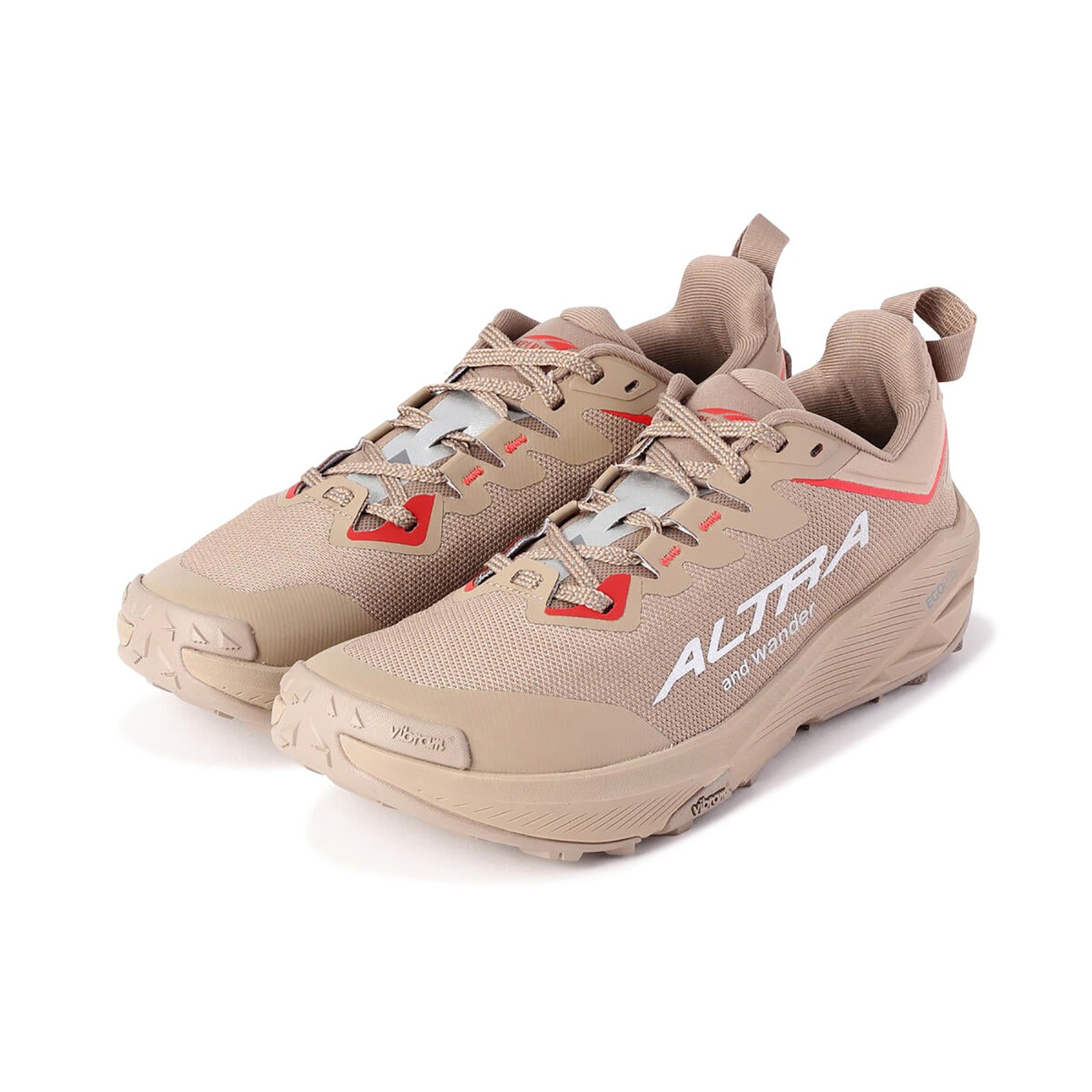 [20%OFF] and wander AL09 ALTRA×and wander EXPERIENCE WILD 3+ beige [アンドワンダー]