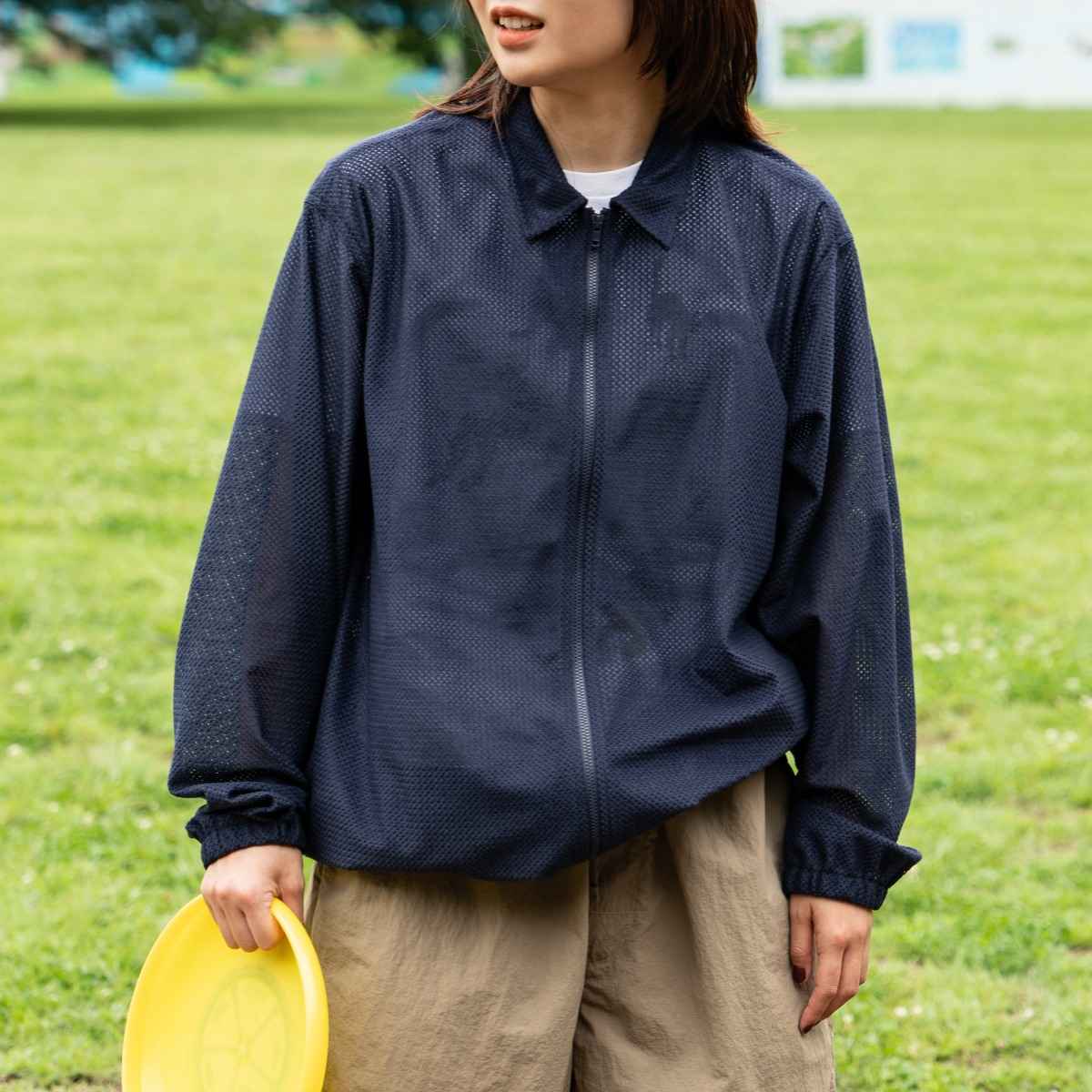 DROPOUTS breeze jacket navy [ドロップアウツ]