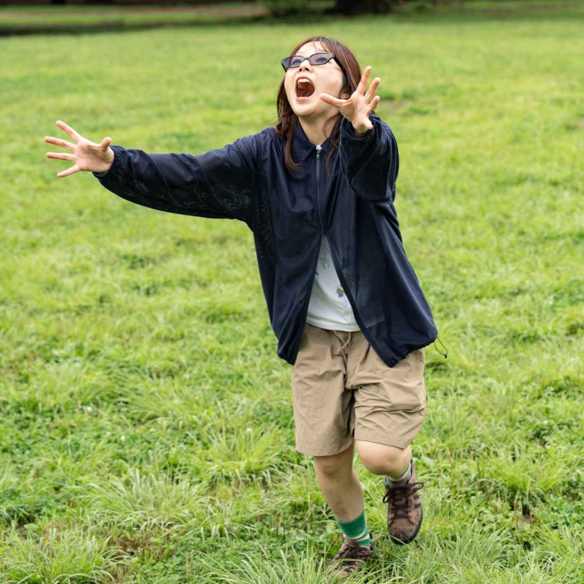 DROPOUTS breeze jacket navy [ドロップアウツ]