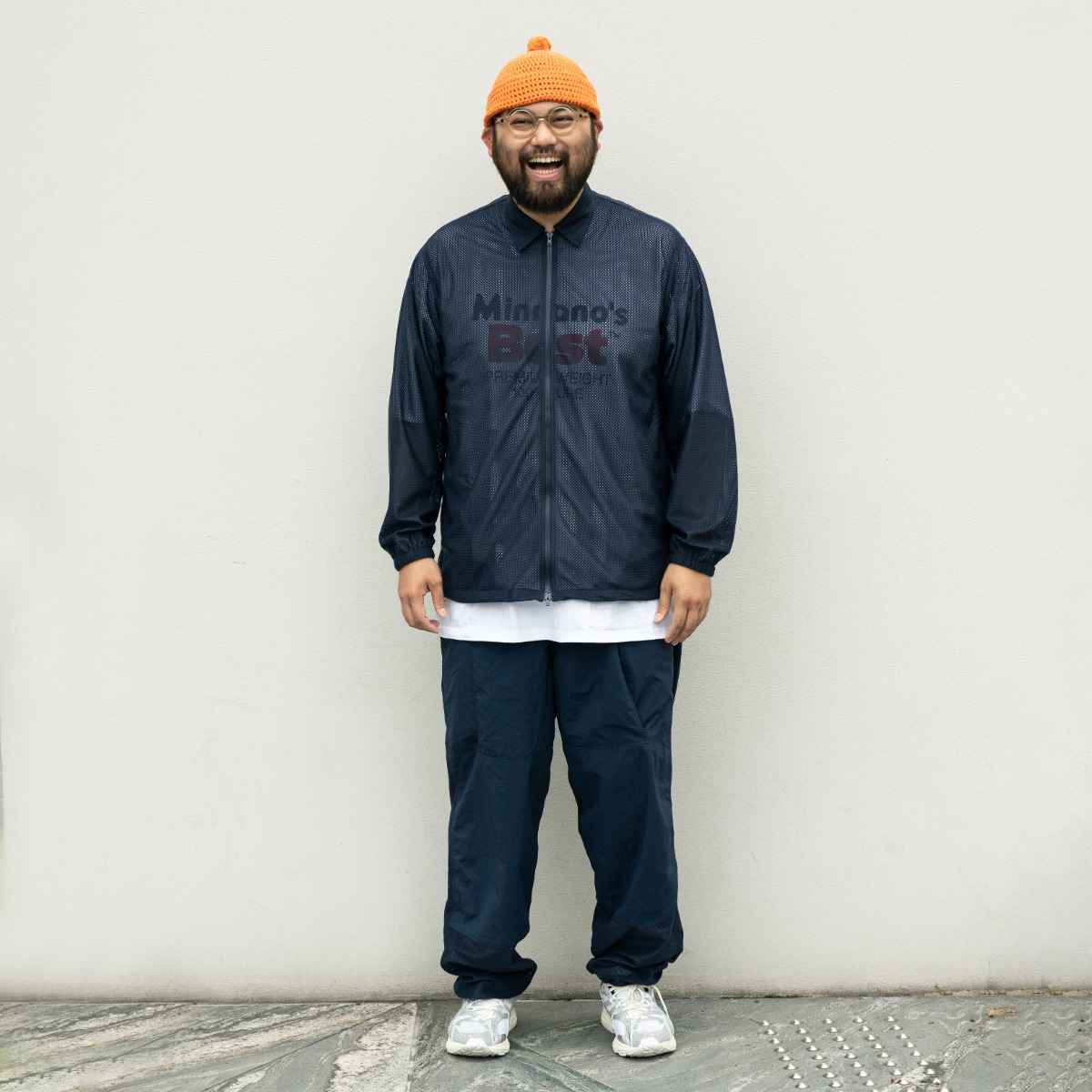 DROPOUTS breeze jacket navy [ドロップアウツ]