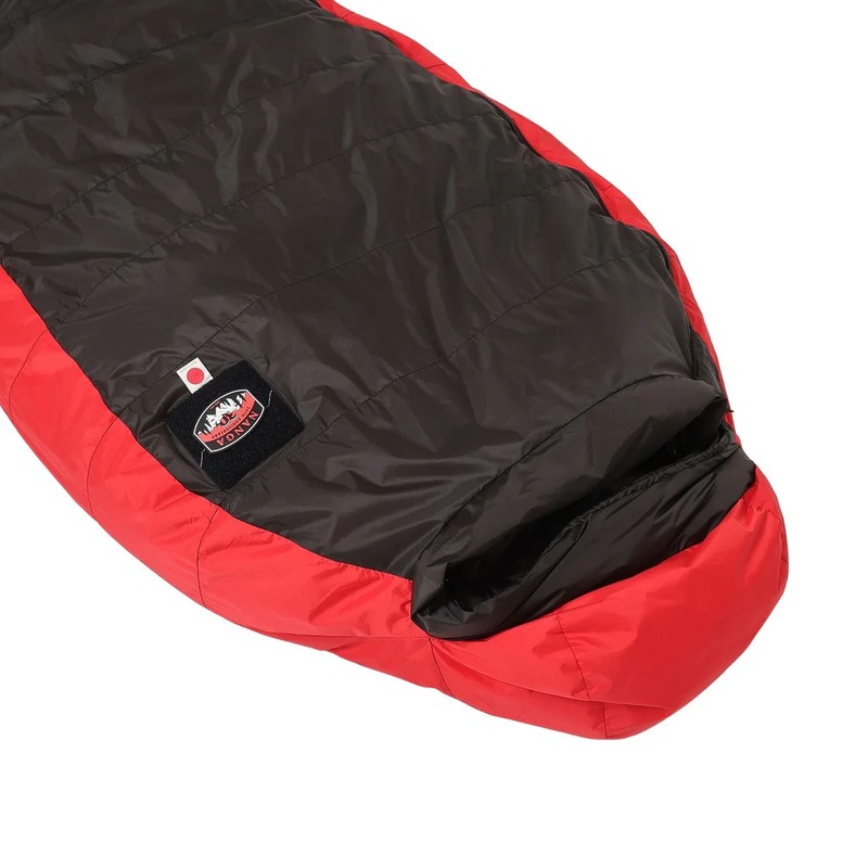NANGA 30th Anniversary Aurora Tex Combi Sleeping Bag BLKxRED