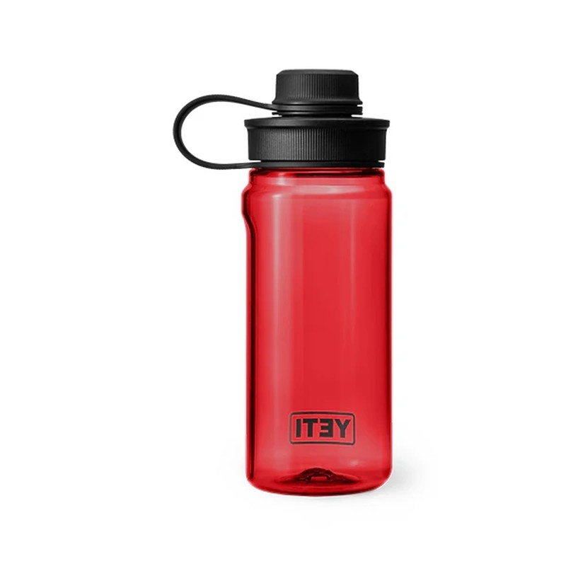 YETI YONDER 600 ml WATER BOTTLE WITH TETHER CAP RESCUE RED [イエティ]
