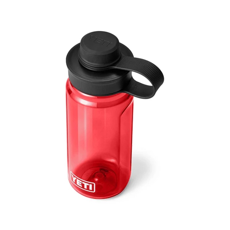 YETI YONDER 600 ml WATER BOTTLE WITH TETHER CAP RESCUE RED [イエティ]