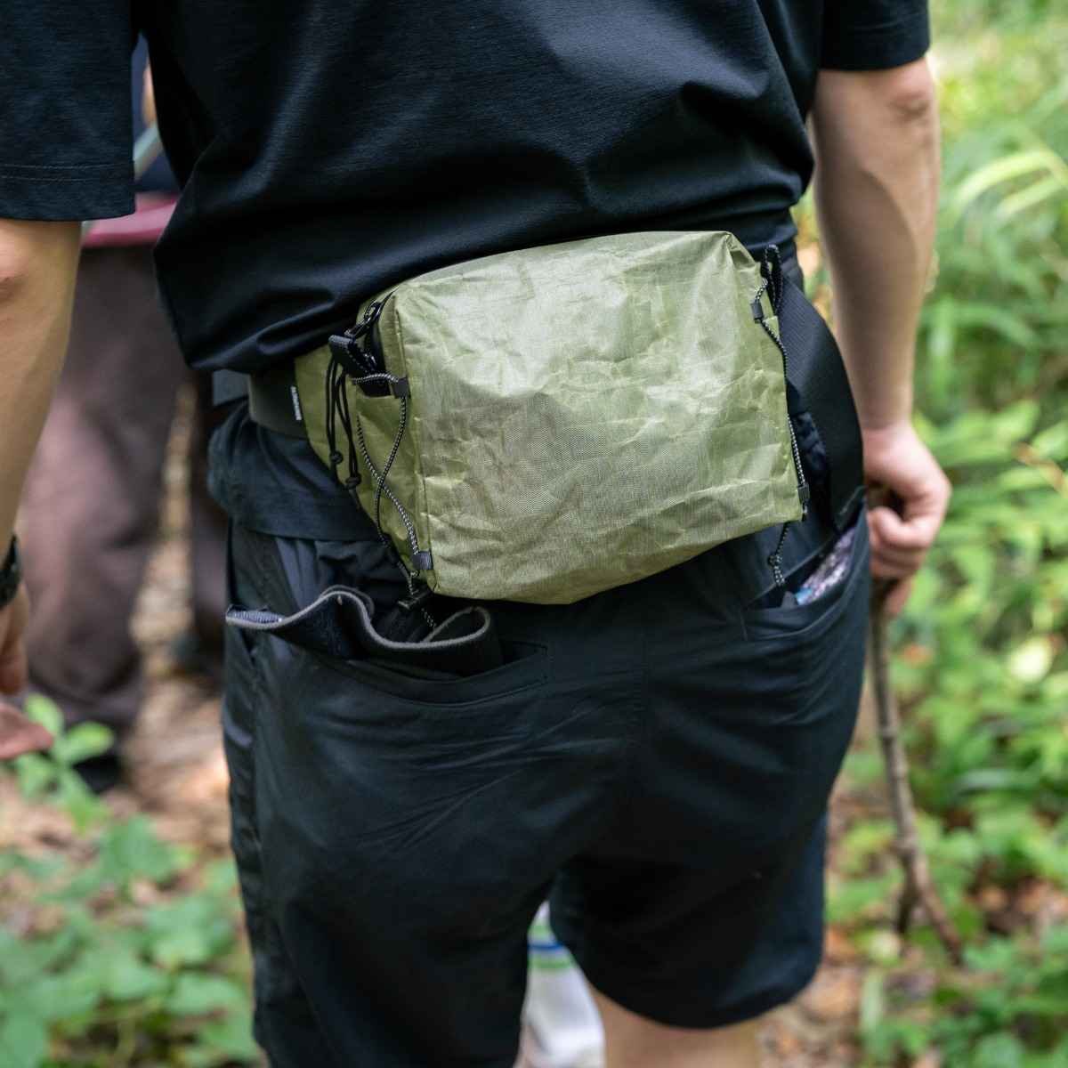 [最短当日出荷] FAIRWEATHER hip pack dcf hybrid/olive [フェアウェザー]