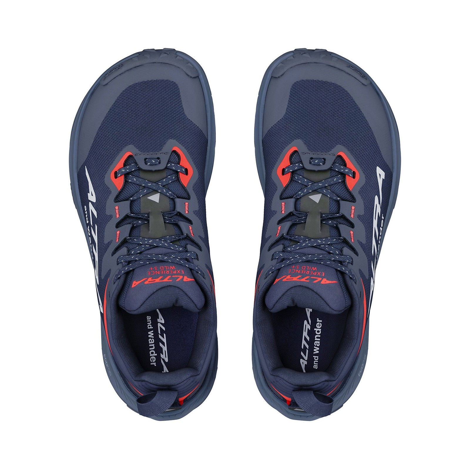 [当日出荷可][10%OFF] and wander AL09 ALTRA×and wander EXPERIENCE WILD 3+ navy [アンドワンダー]