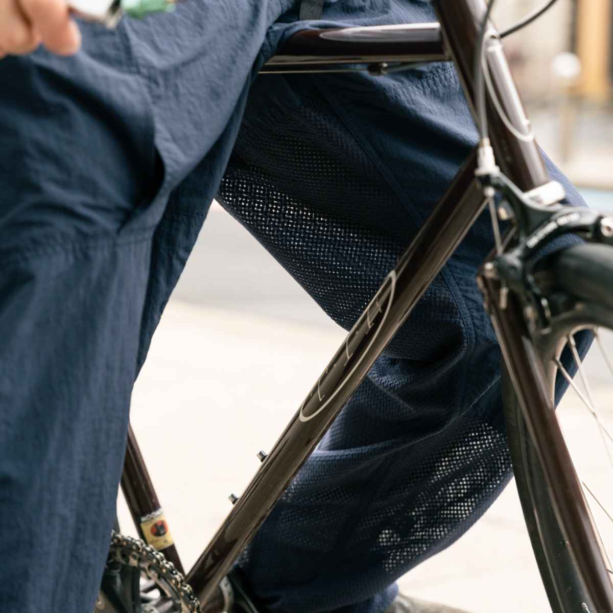 DROPOUTS breeze pants navy [ドロップアウツ]