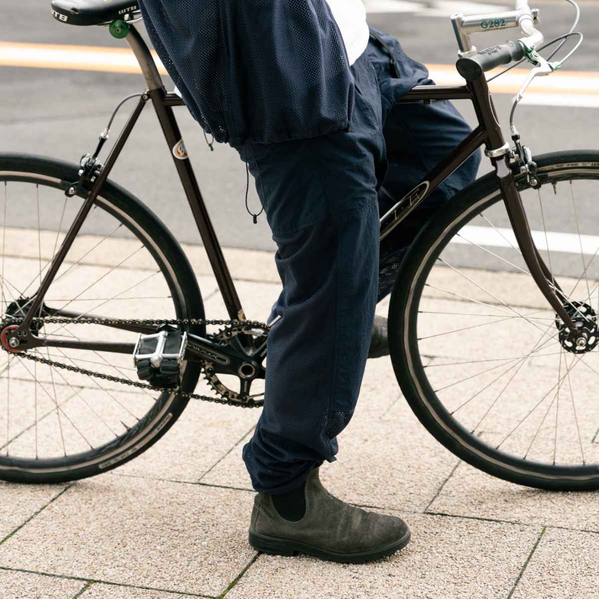 DROPOUTS breeze pants navy [ドロップアウツ]